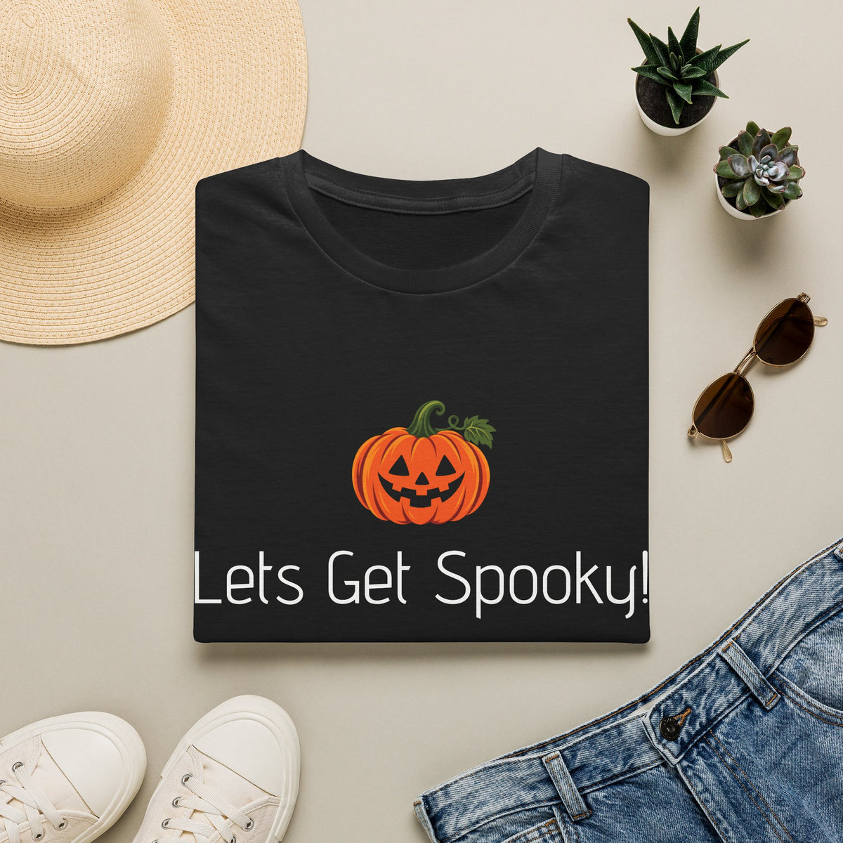 Unisex T-Shirt - Let's Get Spooky! - Halloween
