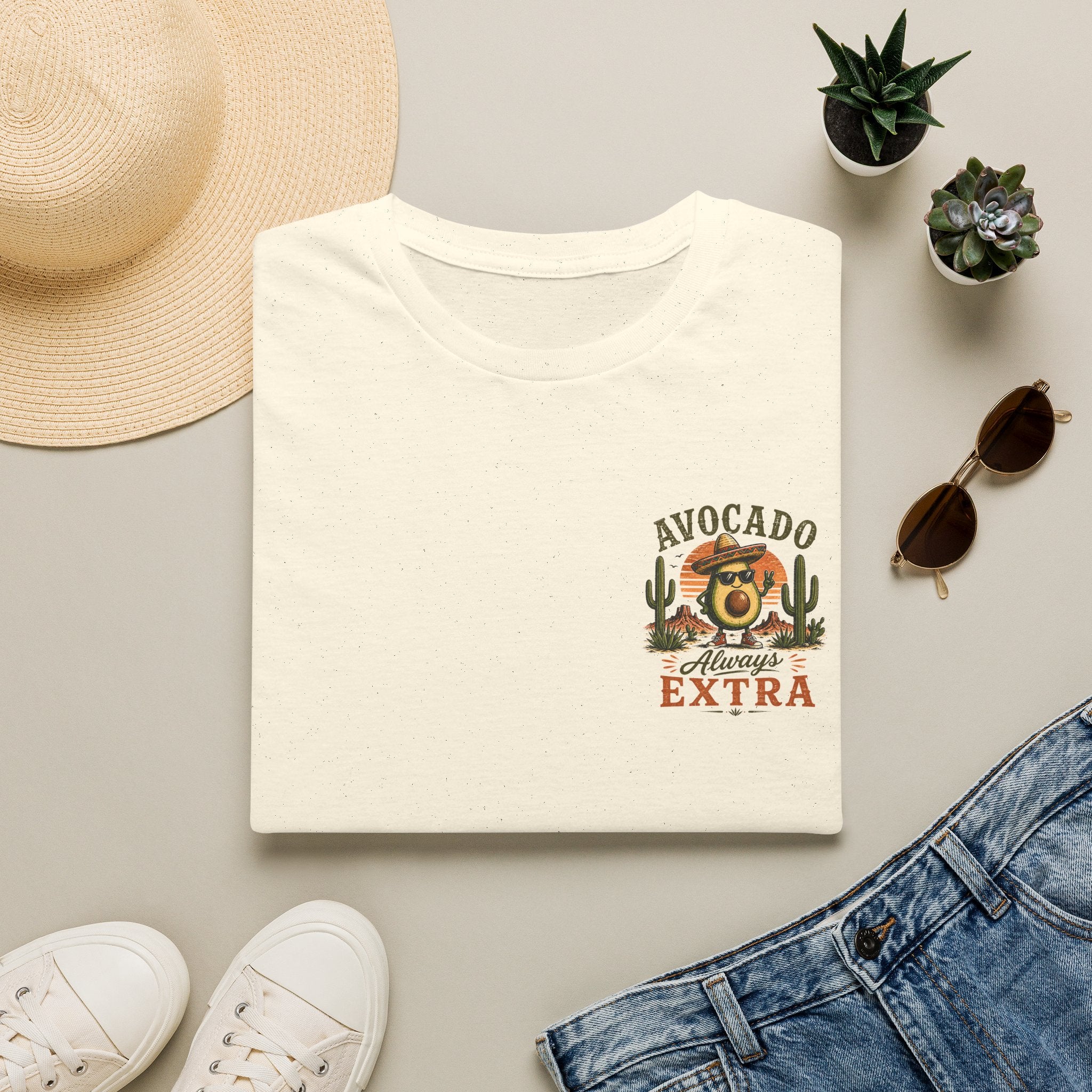 Unisex T-Shirt - Avocado Always Extra