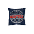 Square Cushion - World's Okayest Dad