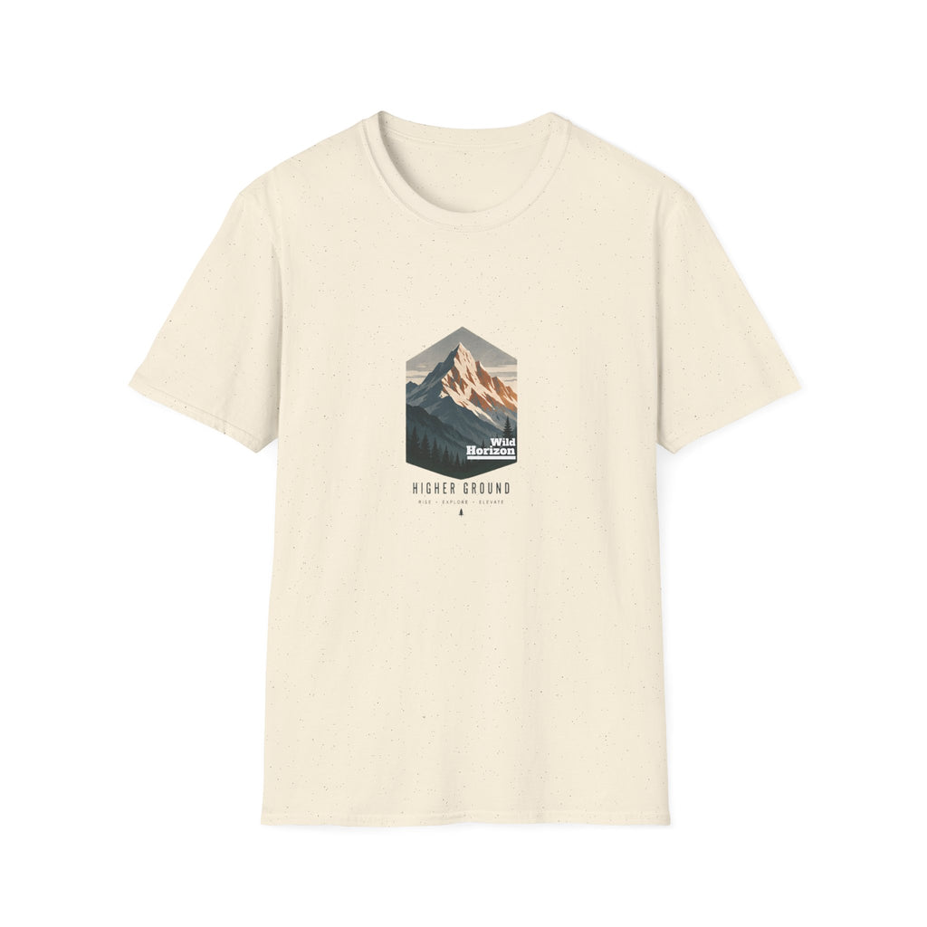 Unisex T-Shirt - Higher Ground - Wild Horizon