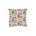 Square Cushion – Find Me by the Sea | Coastal & Seaside Cushion