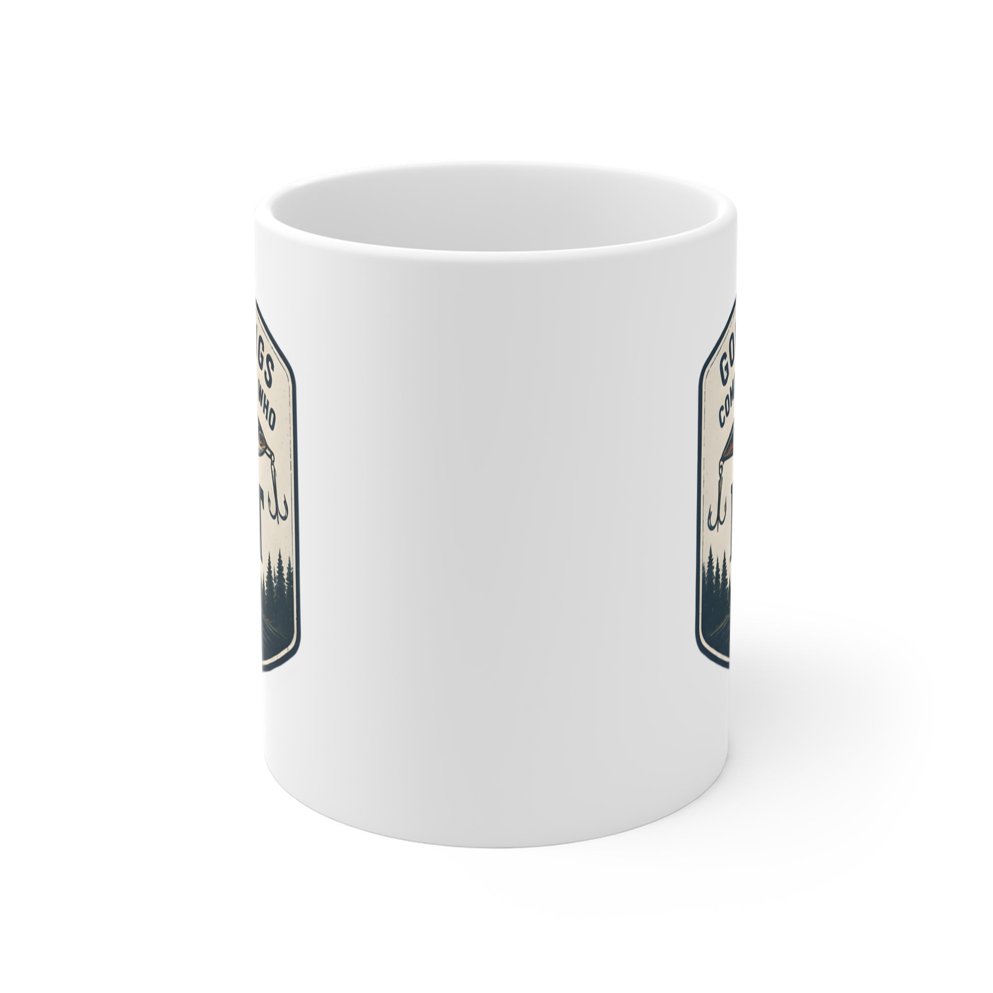 Ceramic Mug – Good Things Come to Those Who Bait | Fishing Mug