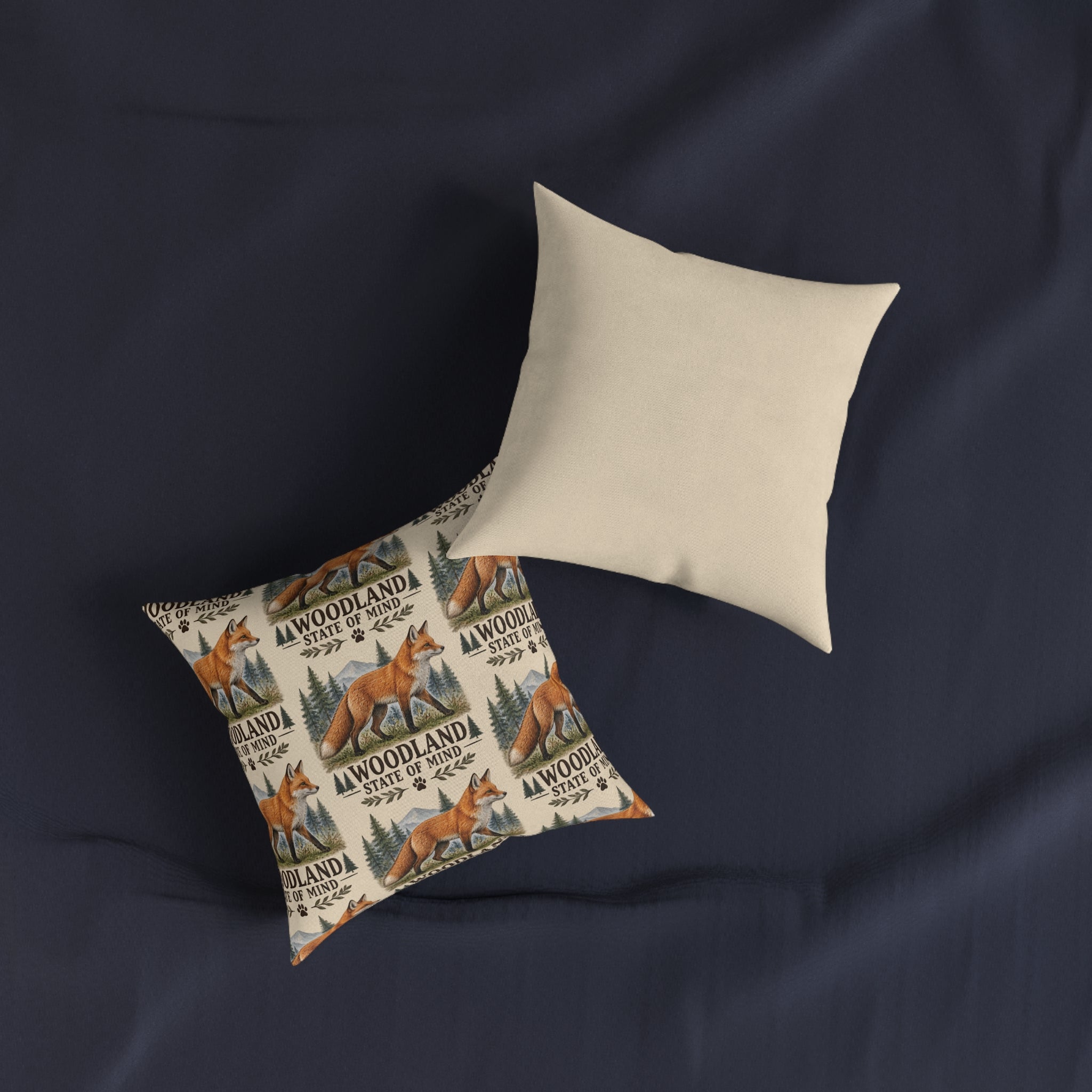 Square Cushion – Woodland State of Mind | Woodland & Nature Cushion