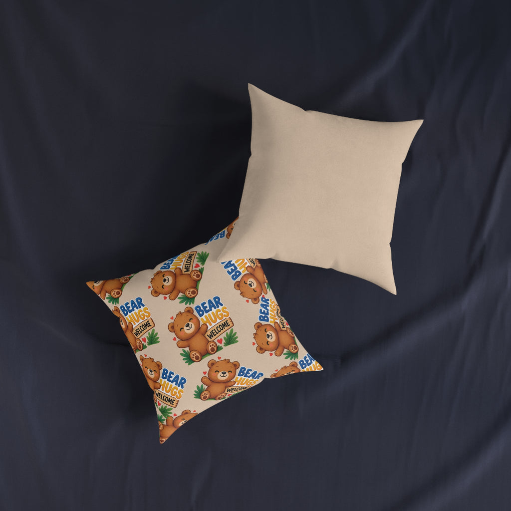 Square Cushion - Bear Hugs Welcome