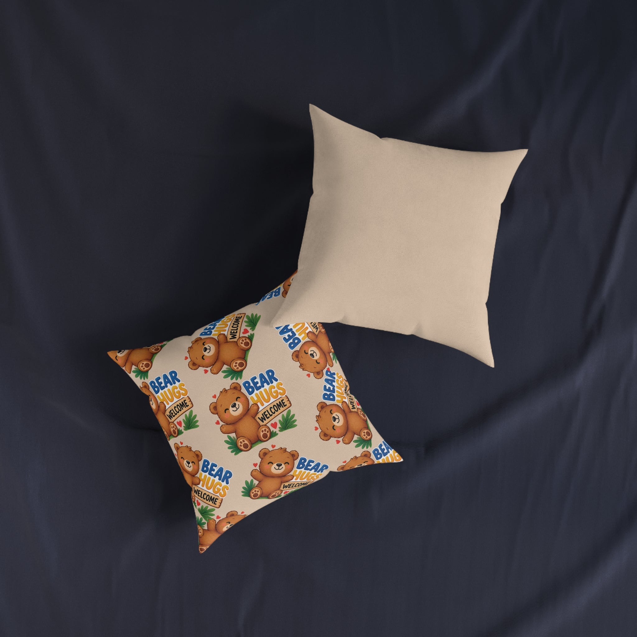 Square Cushion - Bear Hugs Welcome