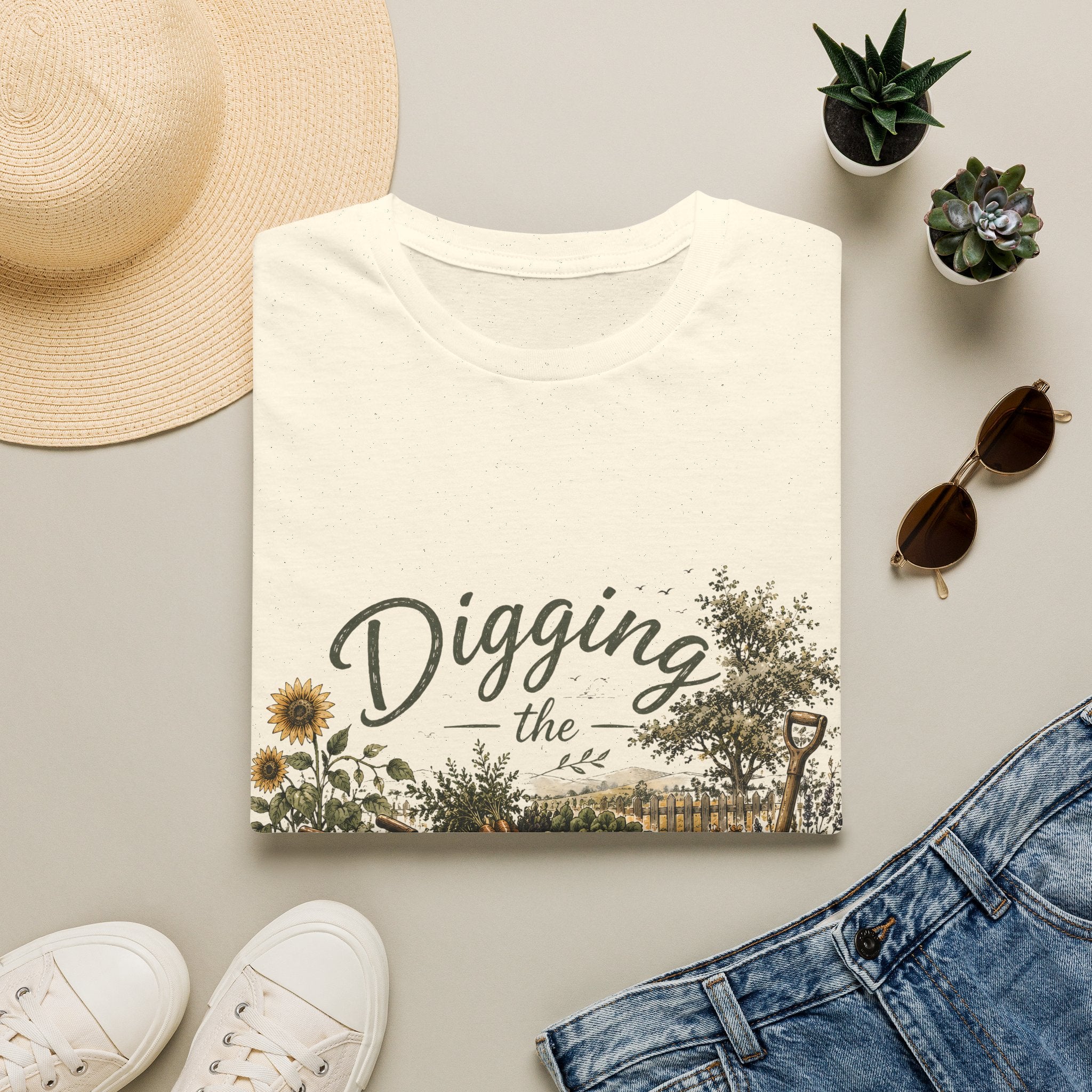 Unisex T-Shirt - Digging the Good Life