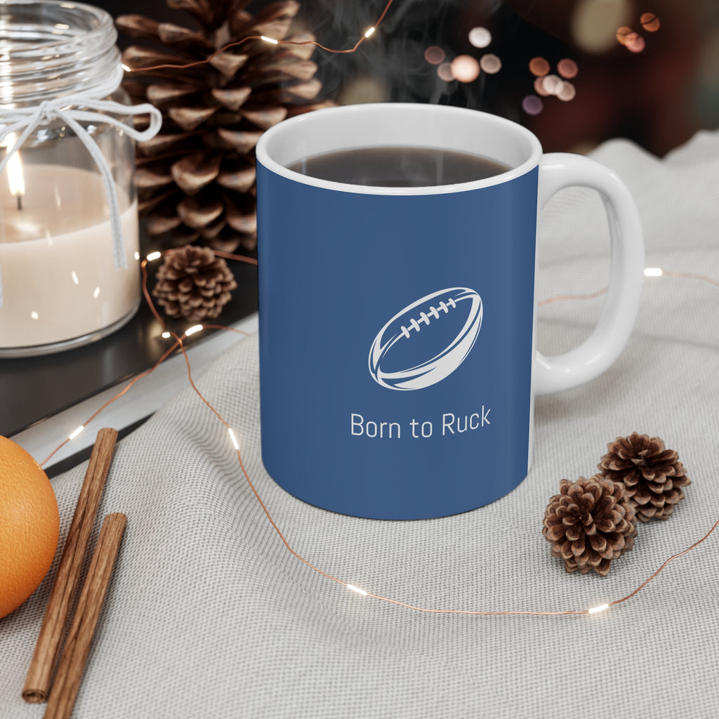Ceramic Mug - Born to Ruck