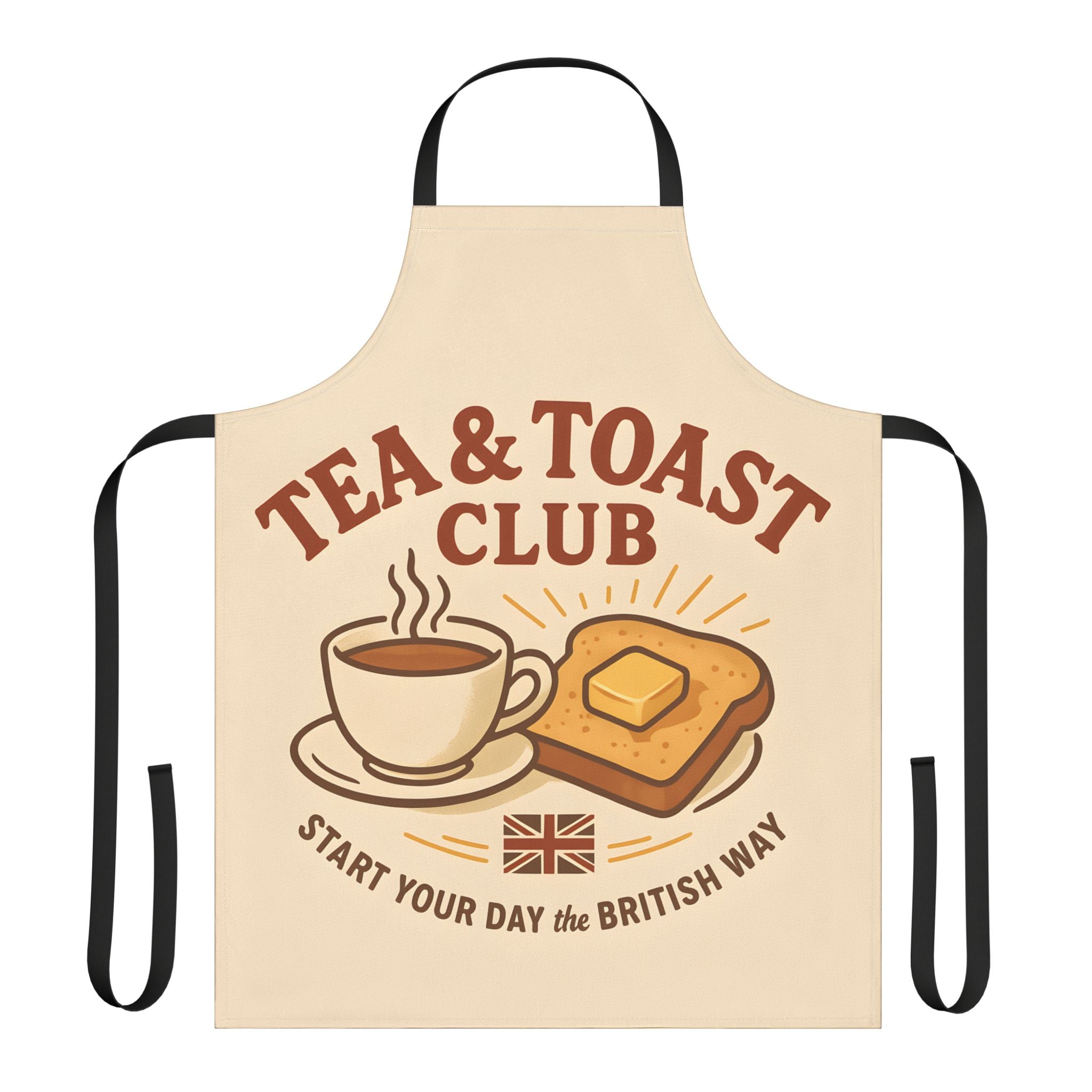 Kitchen Apron - Tea & Toast Design