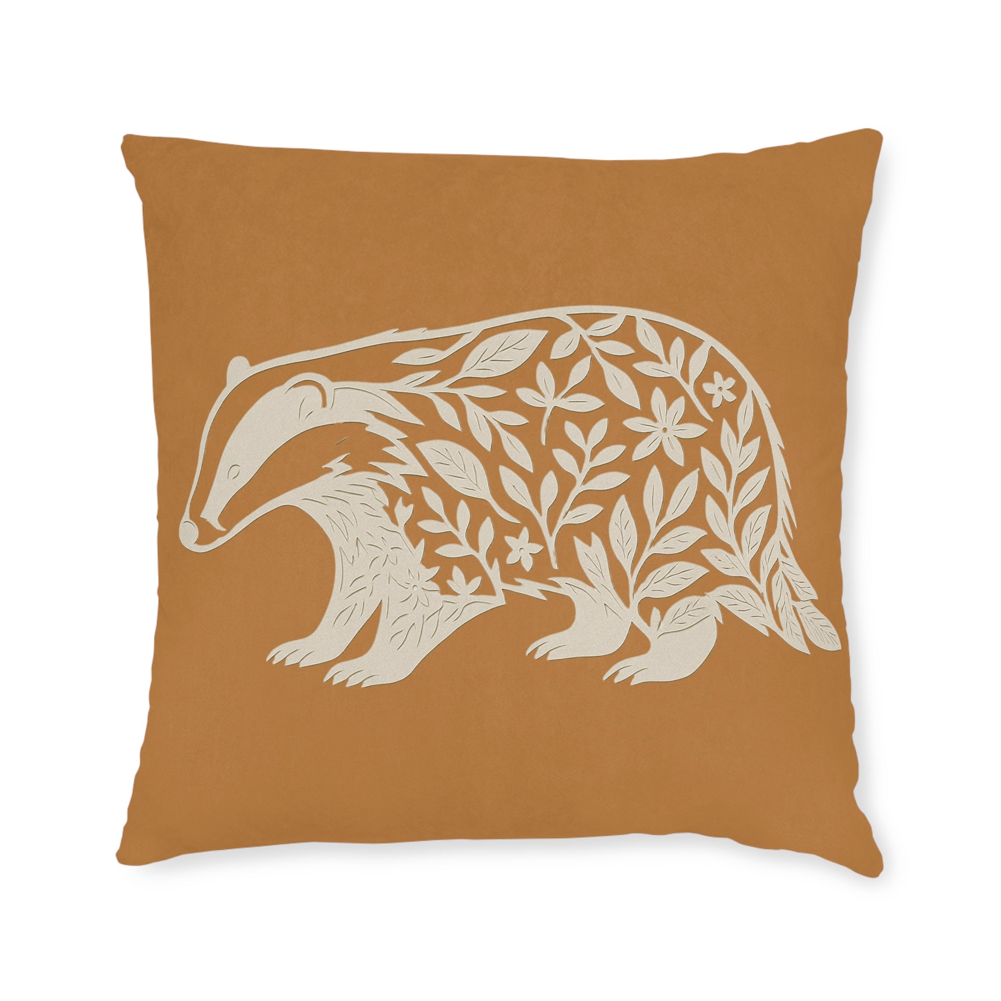 Square Cushion - Badger Design