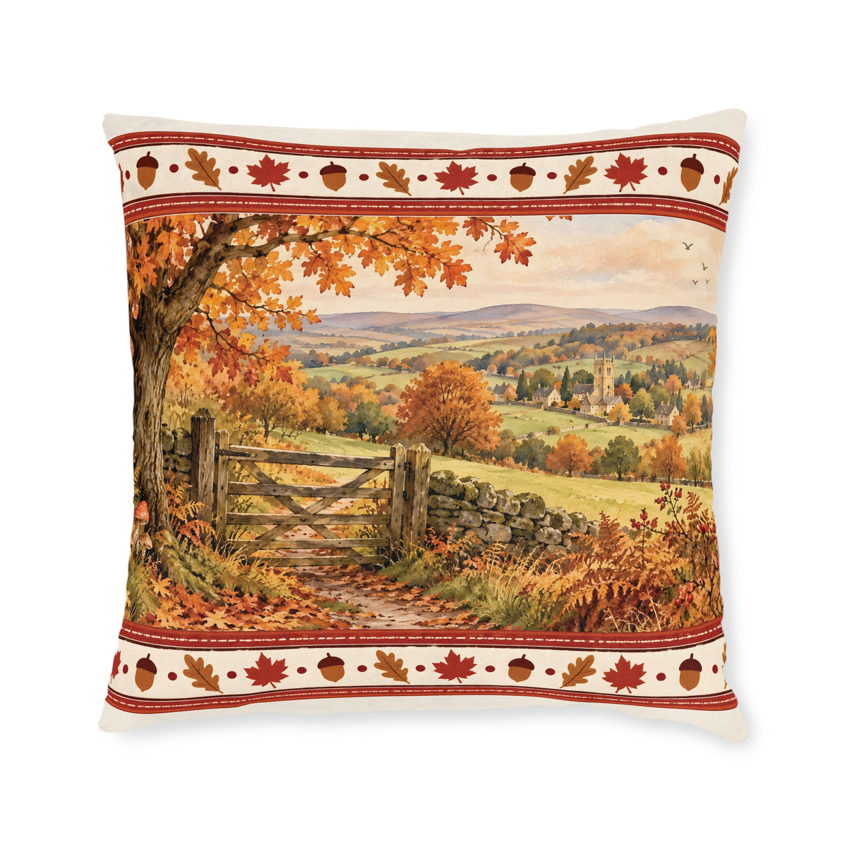 Square Cushion - Autumn