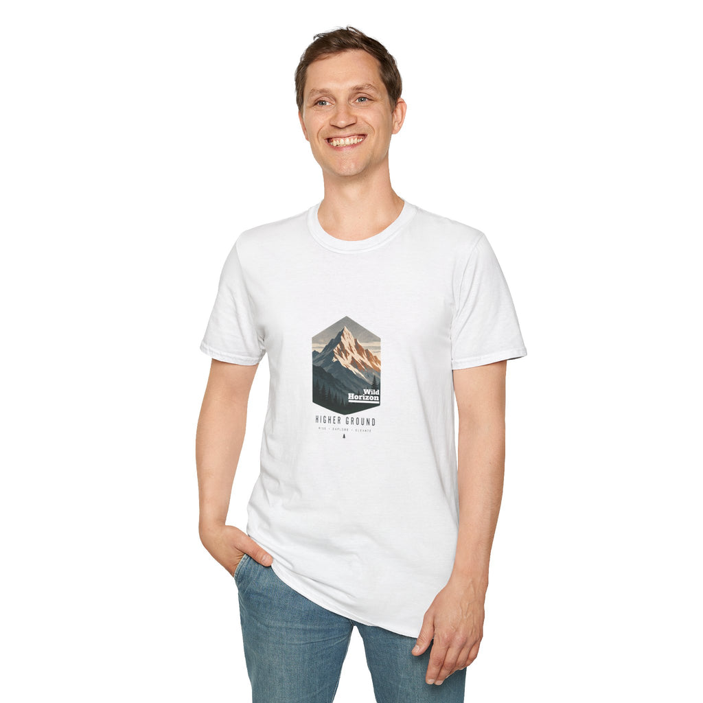 Unisex T-Shirt - Higher Ground - Wild Horizon