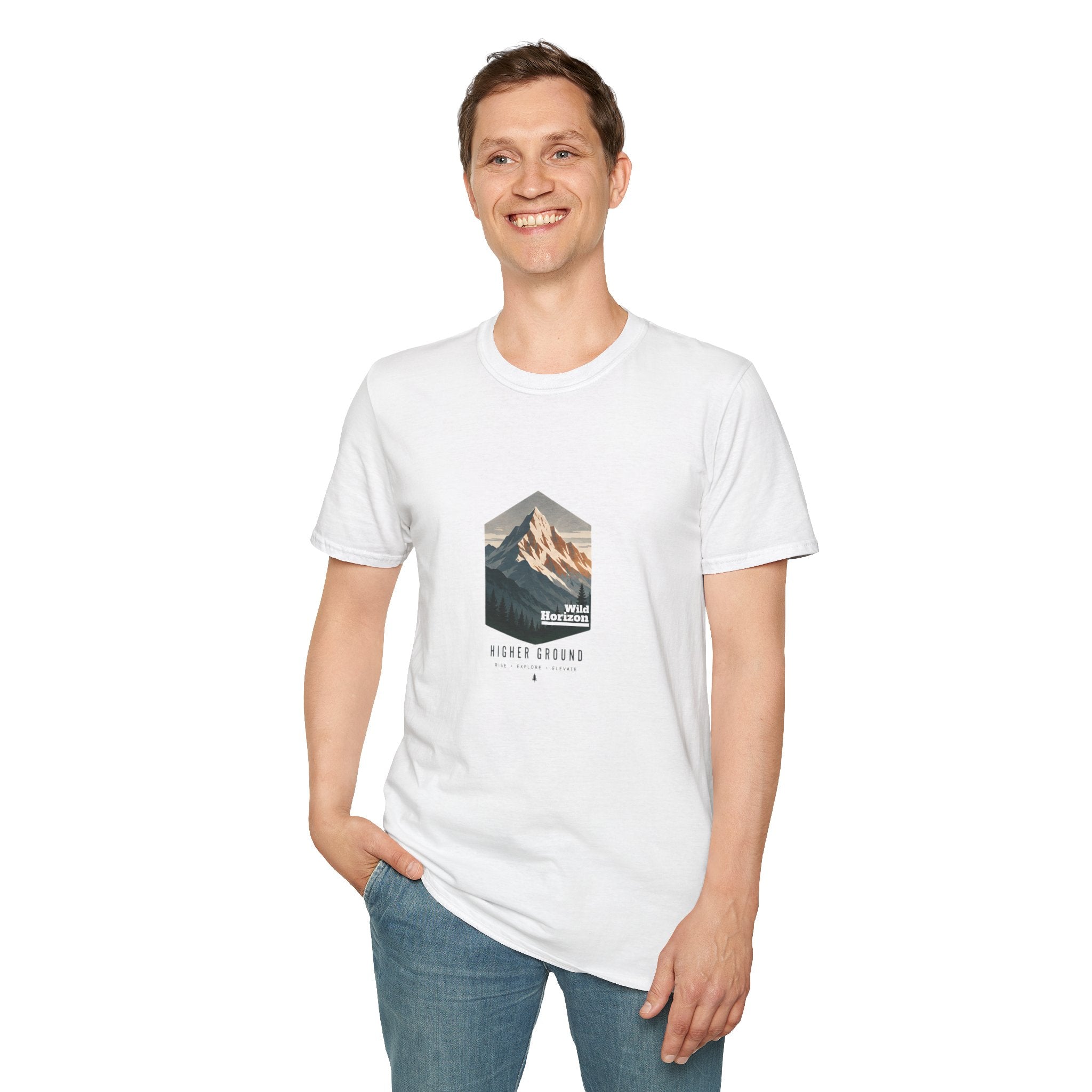 Unisex T-Shirt - Higher Ground - Wild Horizon