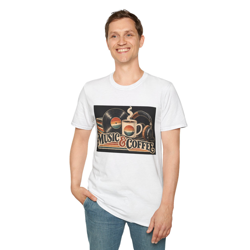 Unisex T-Shirt - Music & Coffee