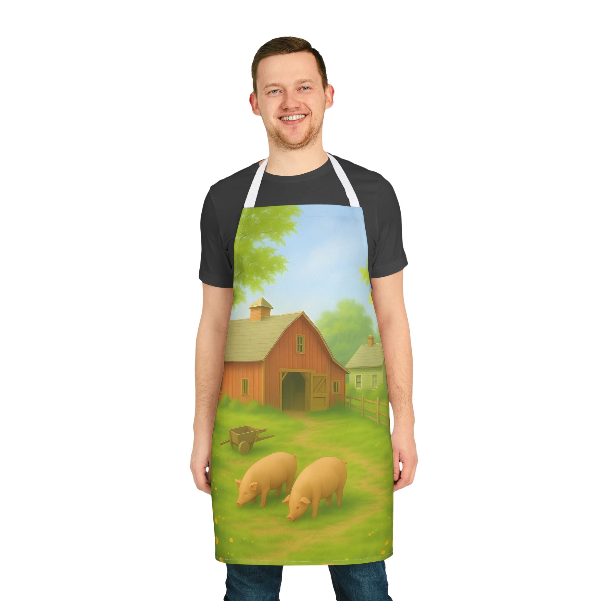 Kitchen Apron - Rustic Farm Design