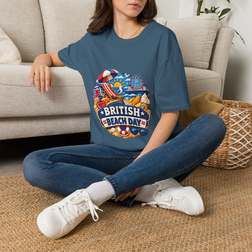 Unisex T-Shirt - British Beach Day