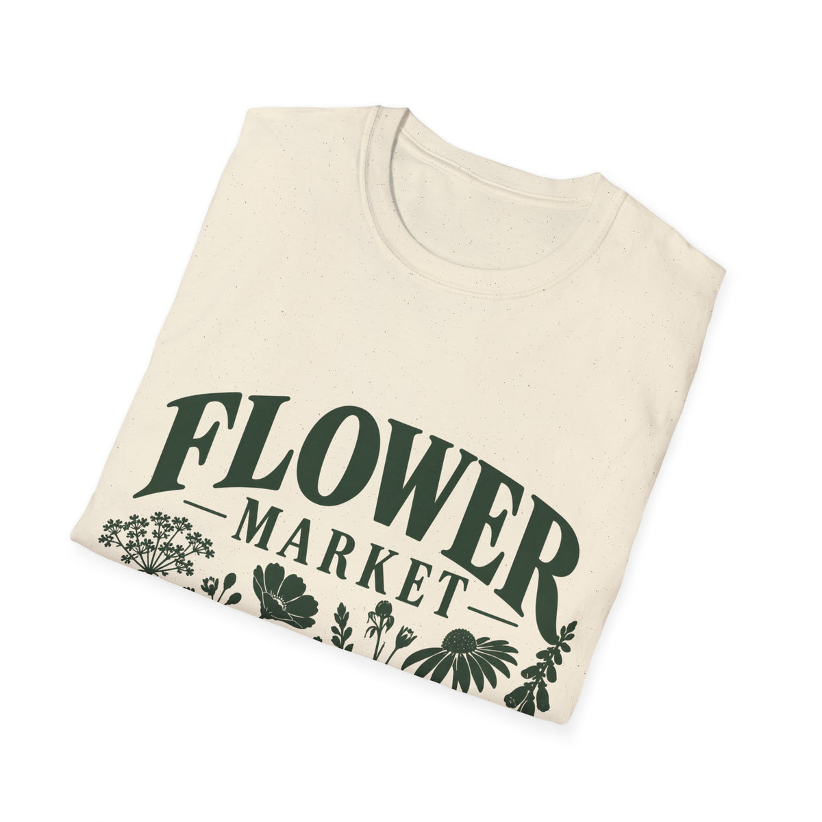 Unisex T-Shirt – Flower Market | Botanical Lifestyle T-Shirt