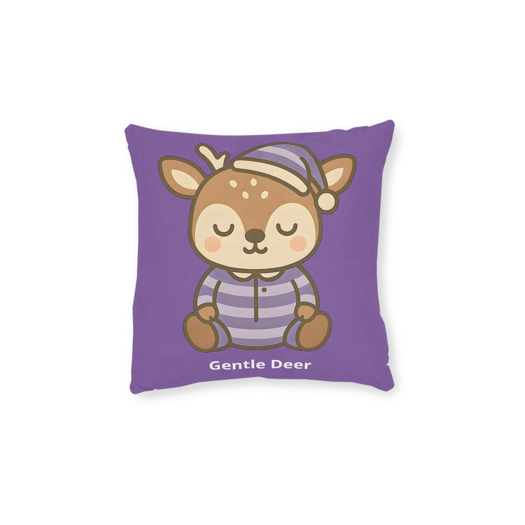 Square Cushion - Gentle Deer - The Woodland Dreamers