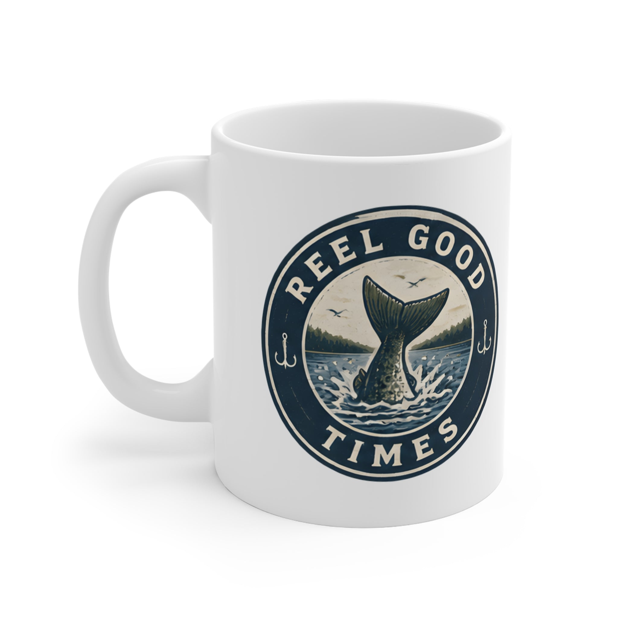 Ceramic Mug – Reel Good Times | Fishing & Angling Mug