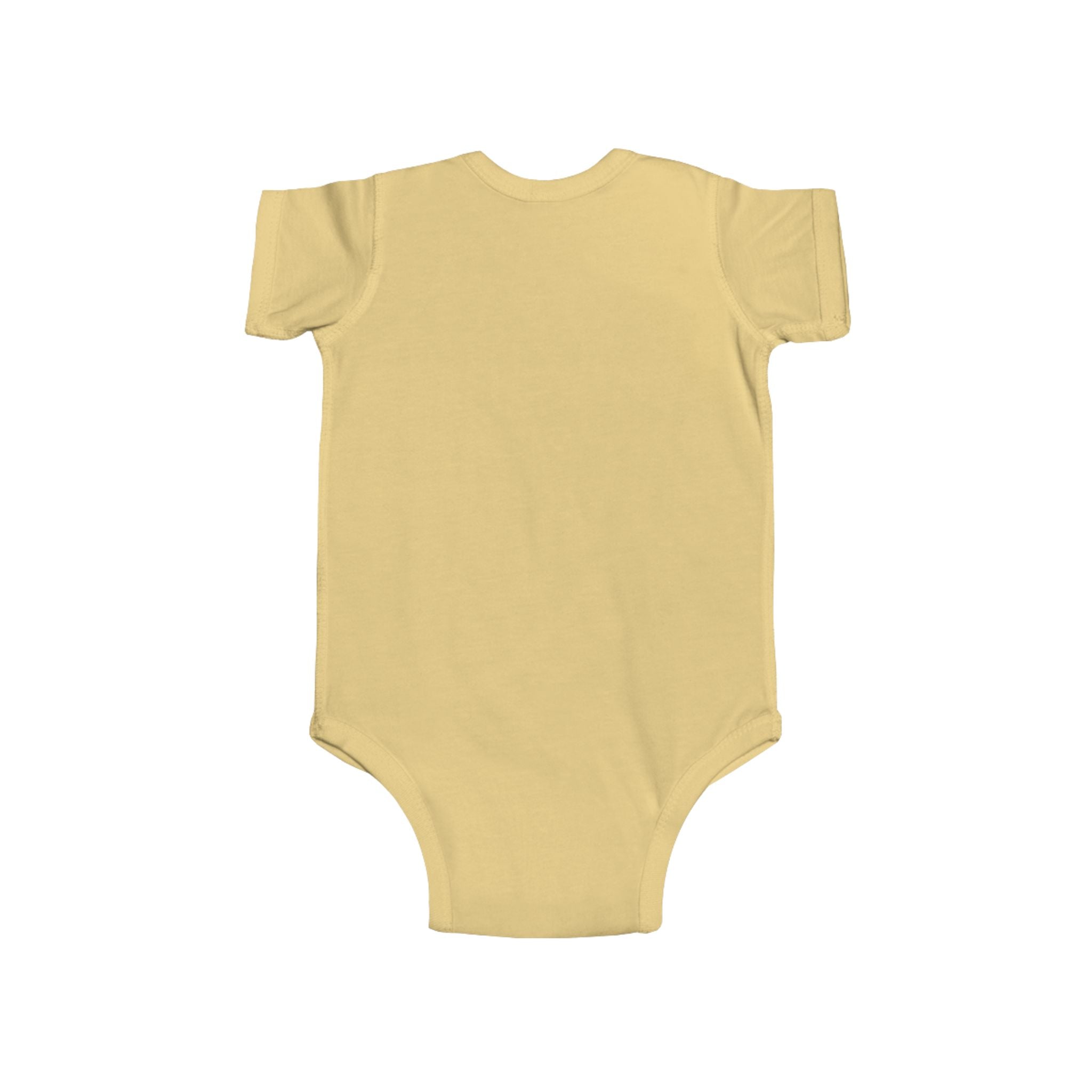 Let’s Play Baby Bodysuit - Colorful Toy Rocket & Rainbow Infant Onesie