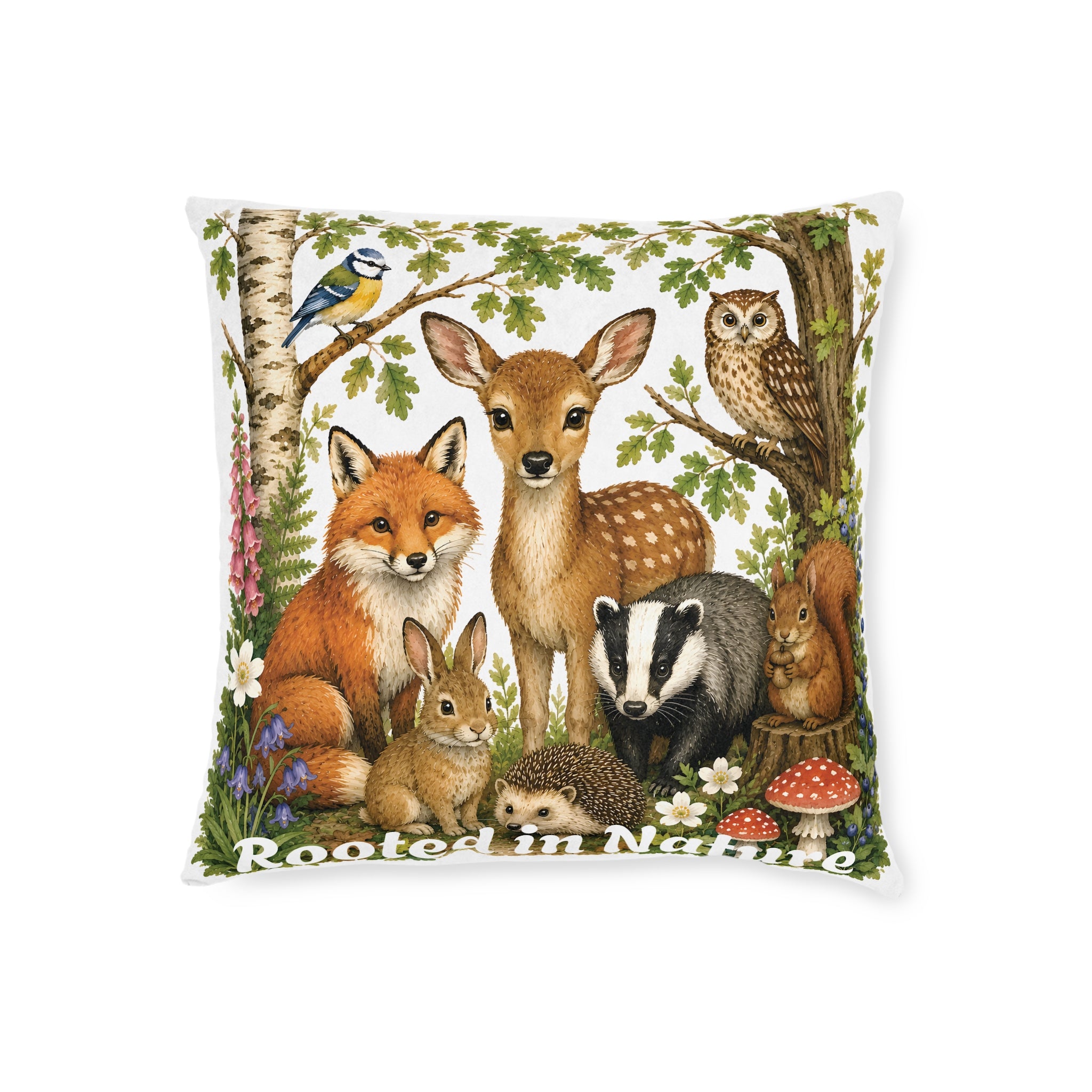 Square Cushion - Rooted in Nature