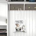 Camp Hair Don't Care Large Beach Tote Bag | Camping