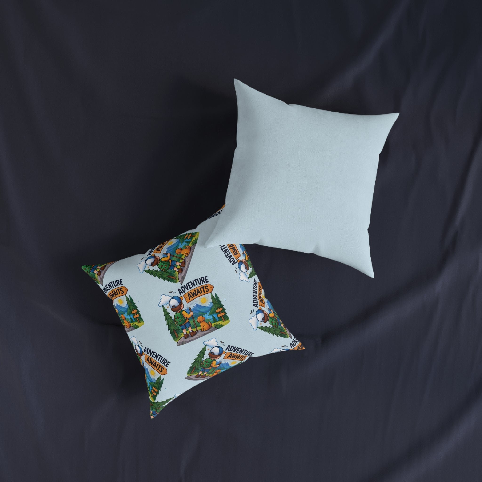 Square Cushion - Adventure Awaits