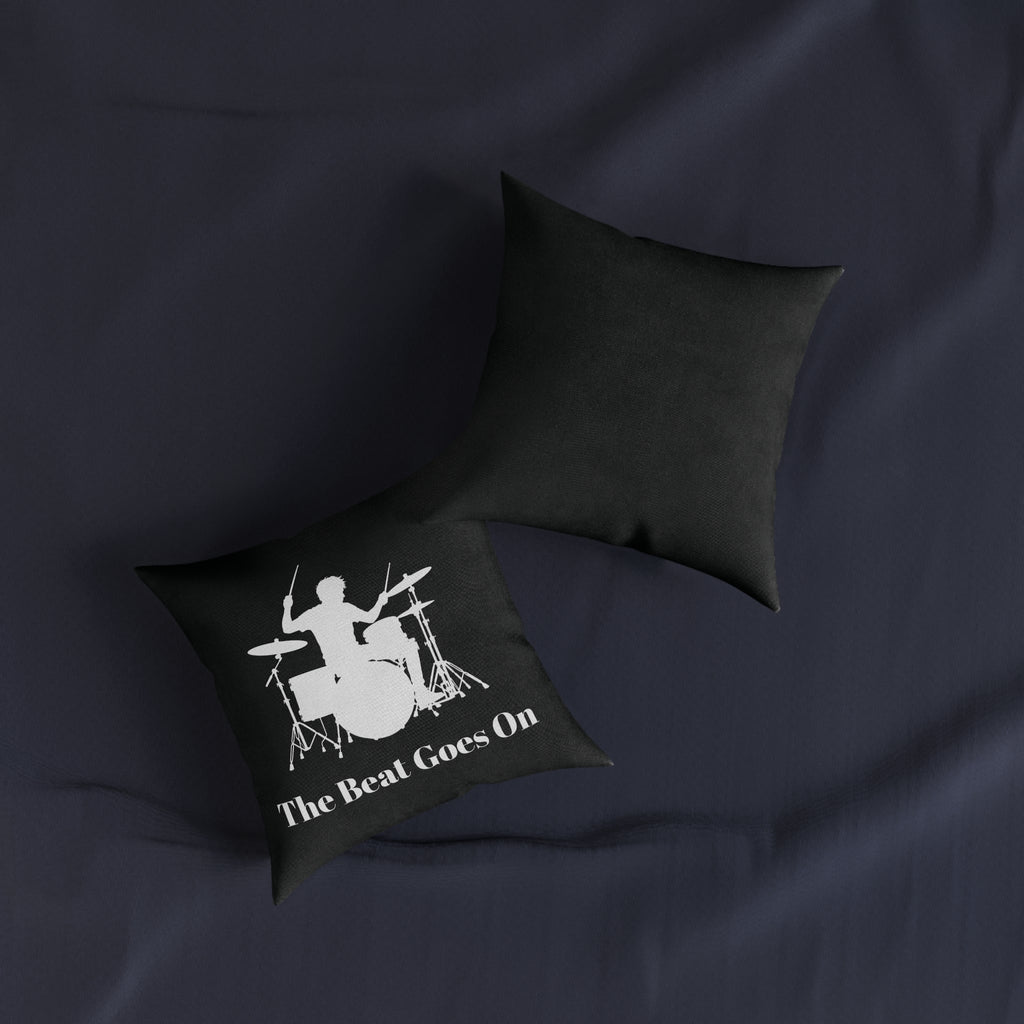 Square Cushion – The Beat Goes On | Music Lover Cushion