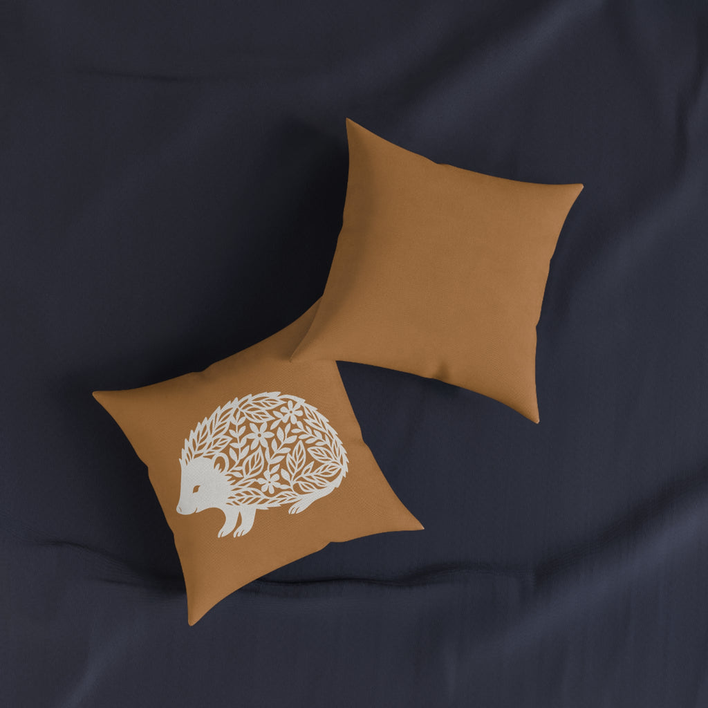 Square Cushion - Hedgehog Design