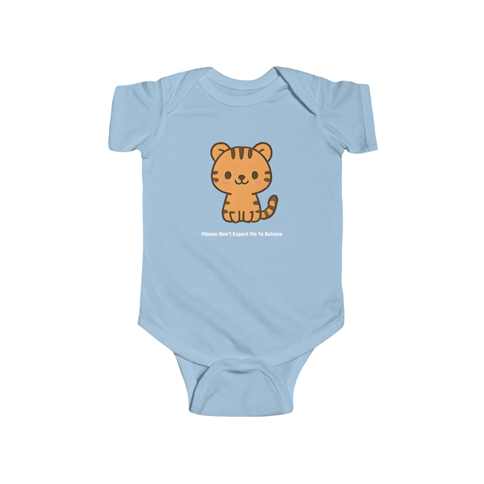 Babygrow - Please Don't Expect Me to Behave Chibi Design Onesie