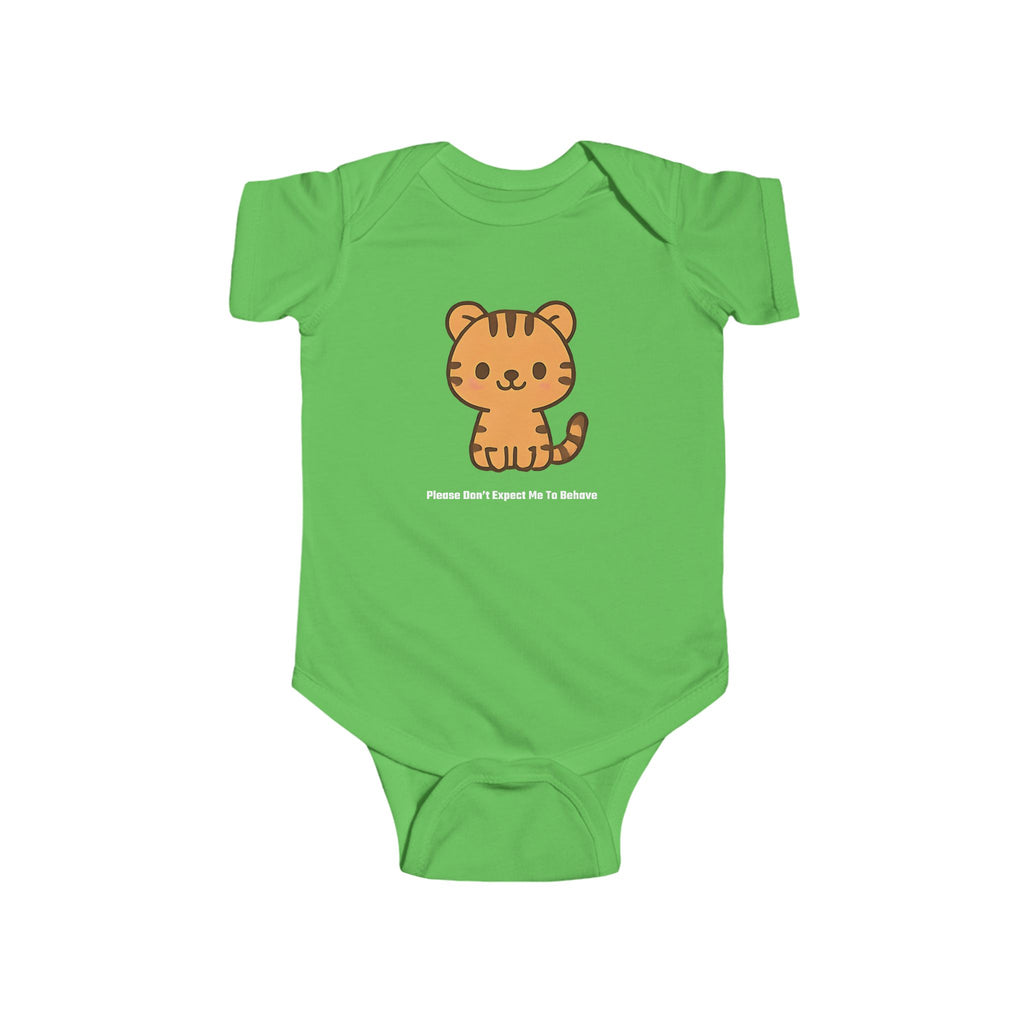 Babygrow - Please Don't Expect Me to Behave Chibi Design Onesie