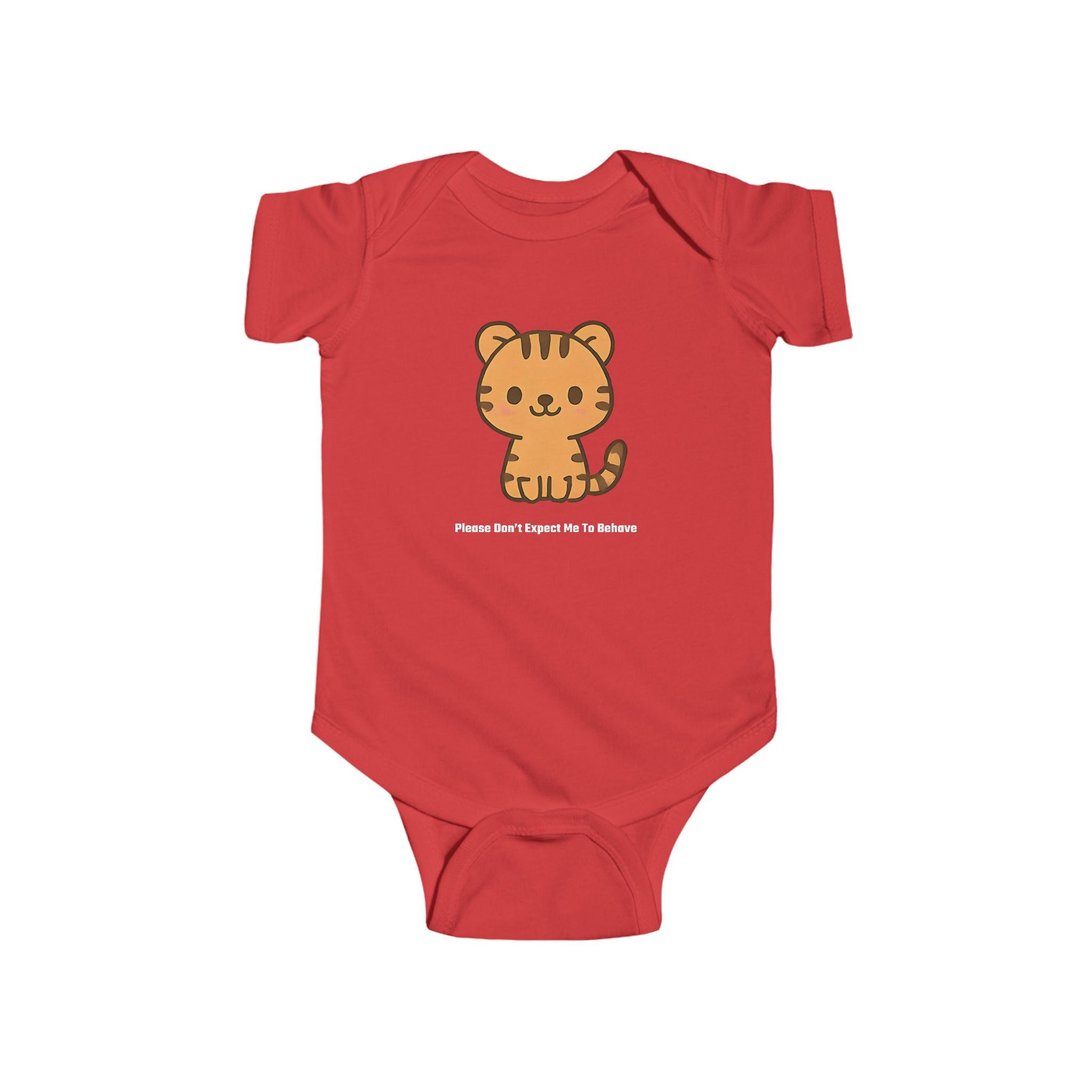 Babygrow - Please Don't Expect Me to Behave Chibi Design Onesie
