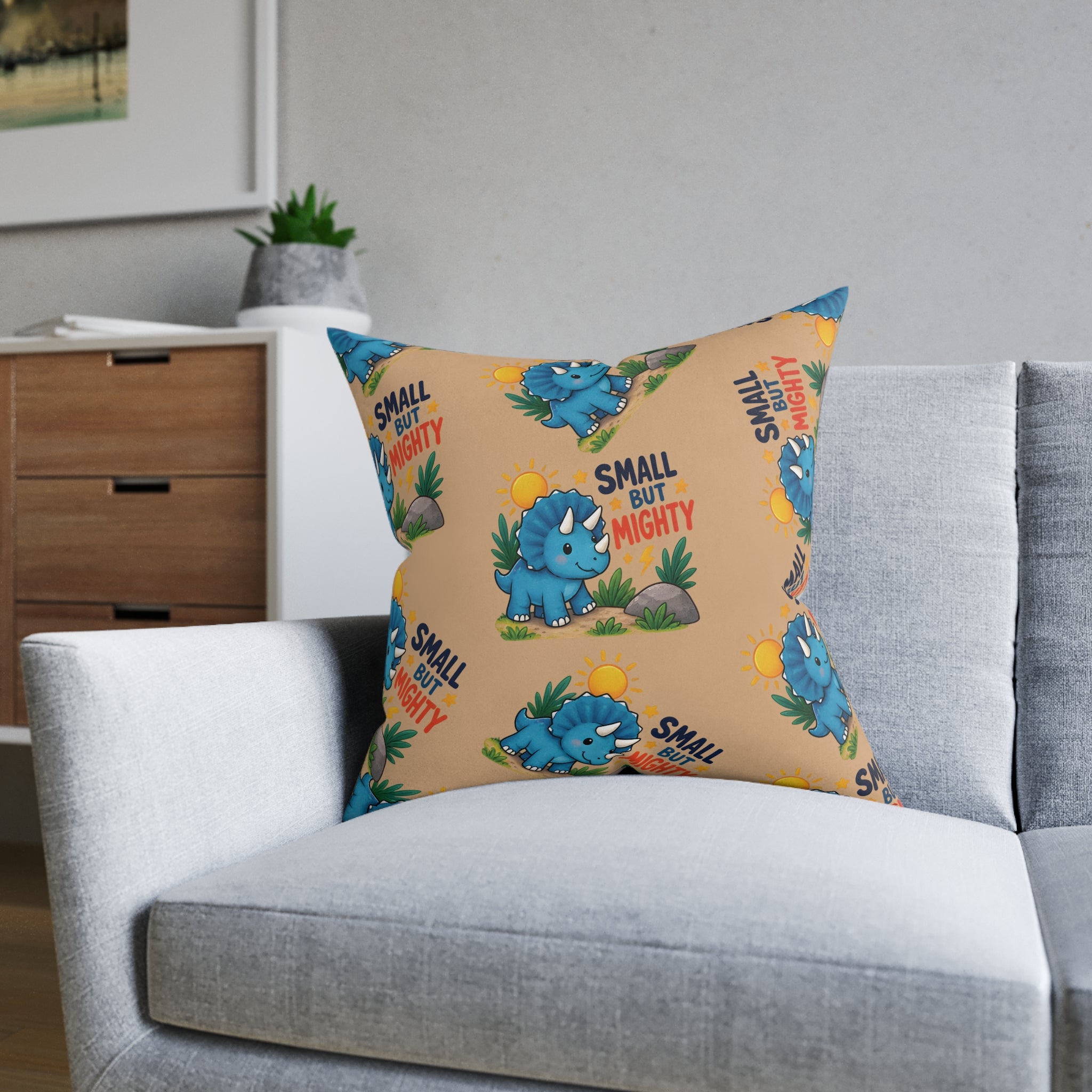 Square Cushion - Small But Mighty