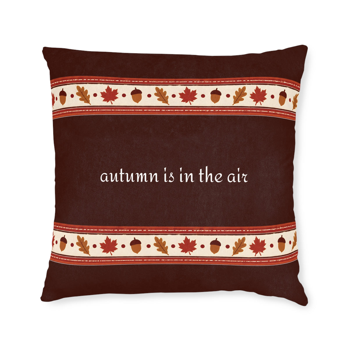 Square Cushion - autumn is in the air