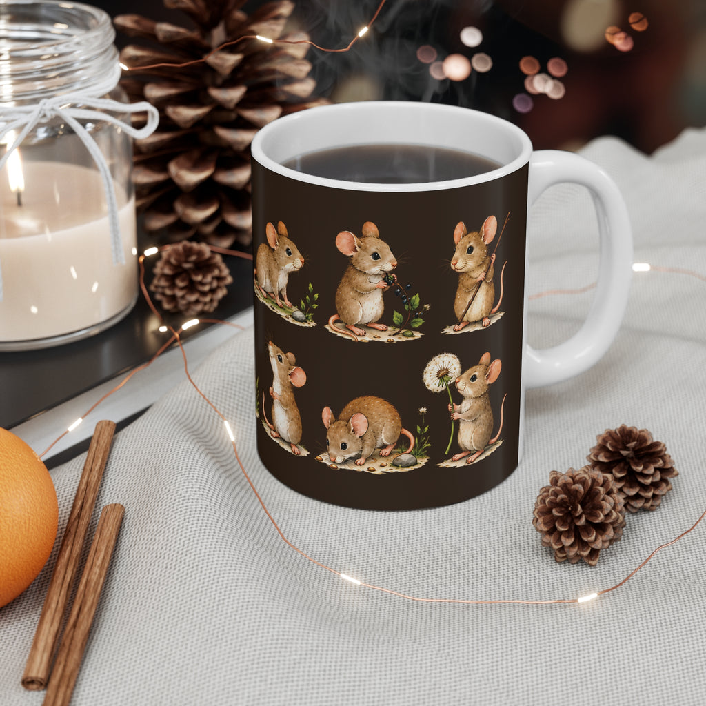 Ceramic Mug - Mouse - Woodland