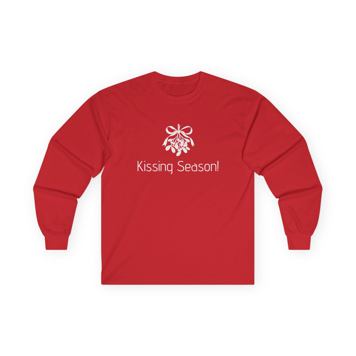 Unisex Long Sleeve T-Shirt - Kissing Season! | Christmas