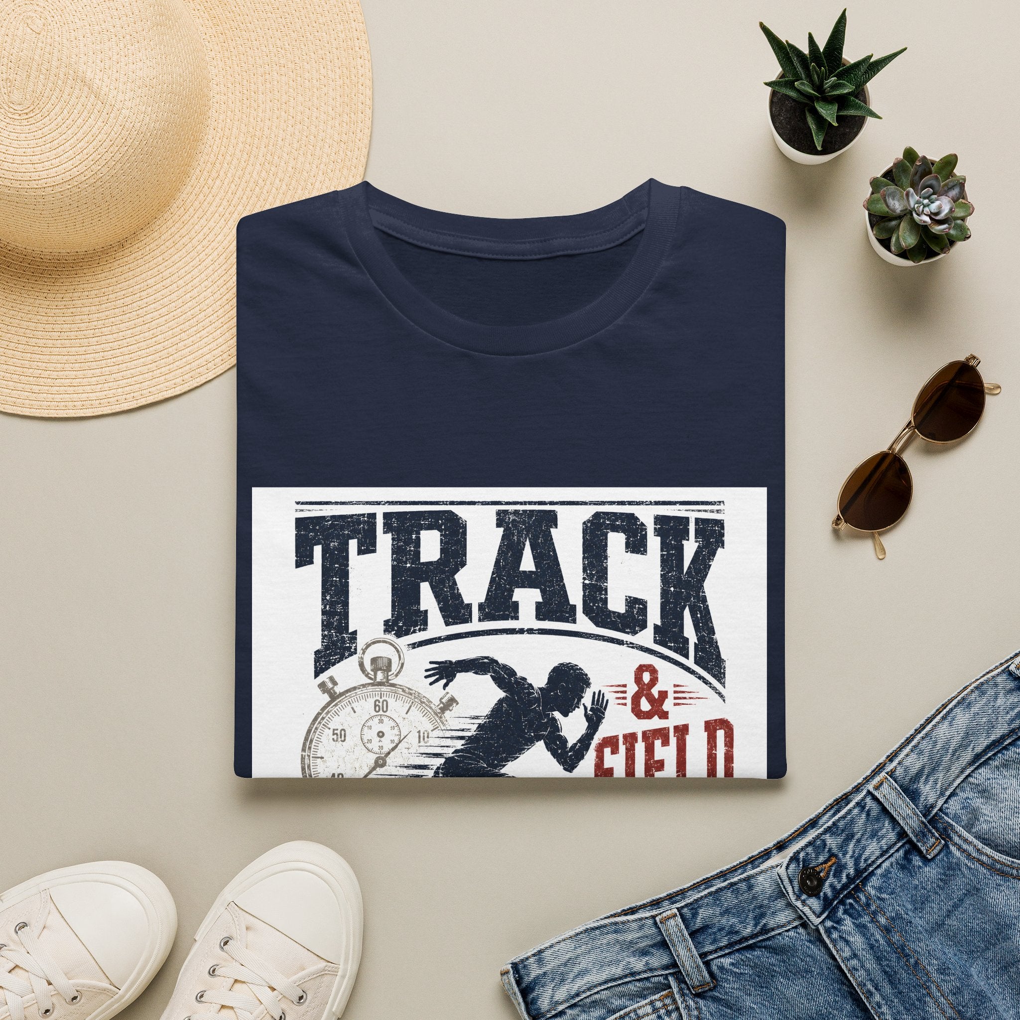 Unisex T-Shirt - Track & Field | Athletics & Running Tee