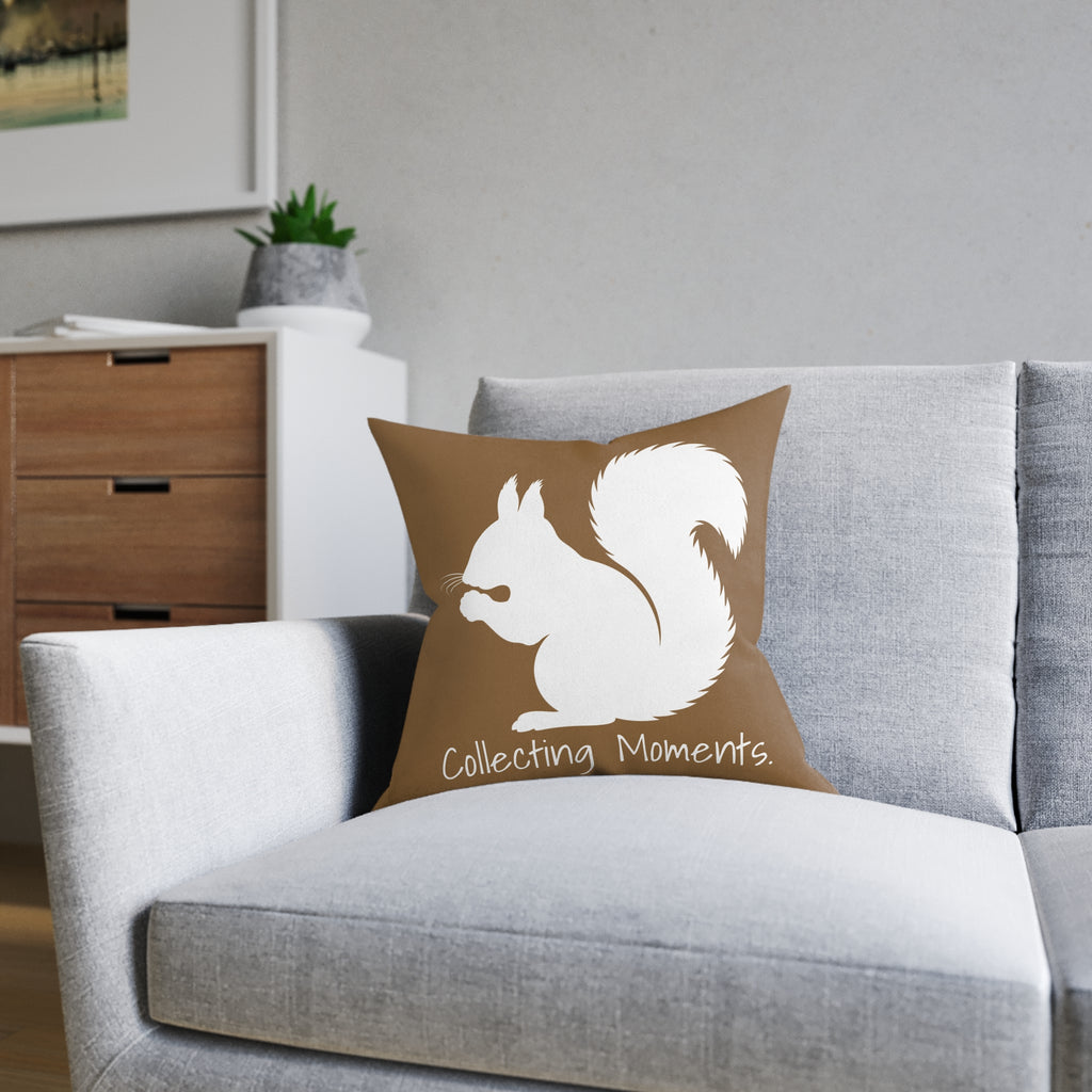 Square Cushion - Collecting Moments
