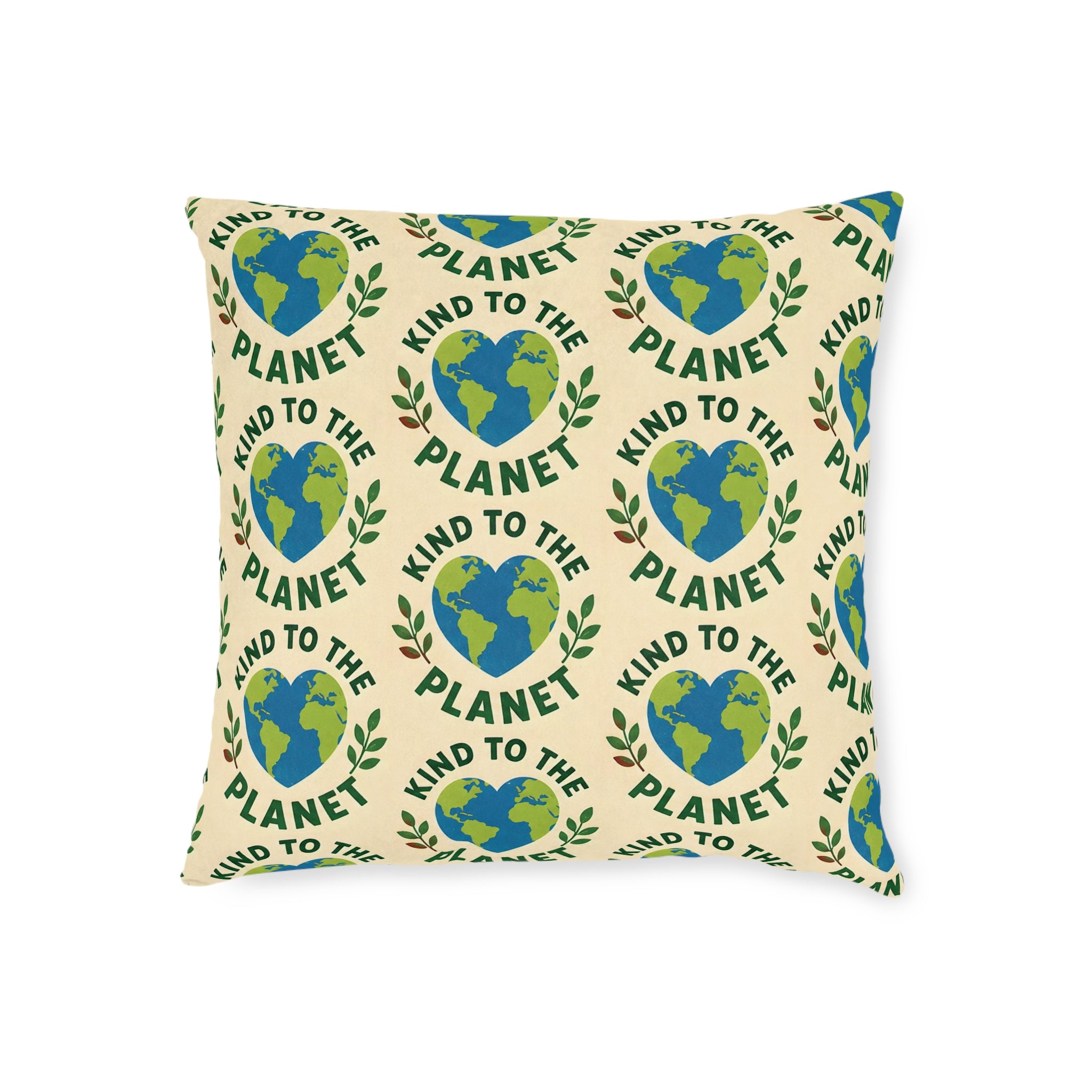 Square Cushion – Kind to the Planet | Eco & Nature Cushion