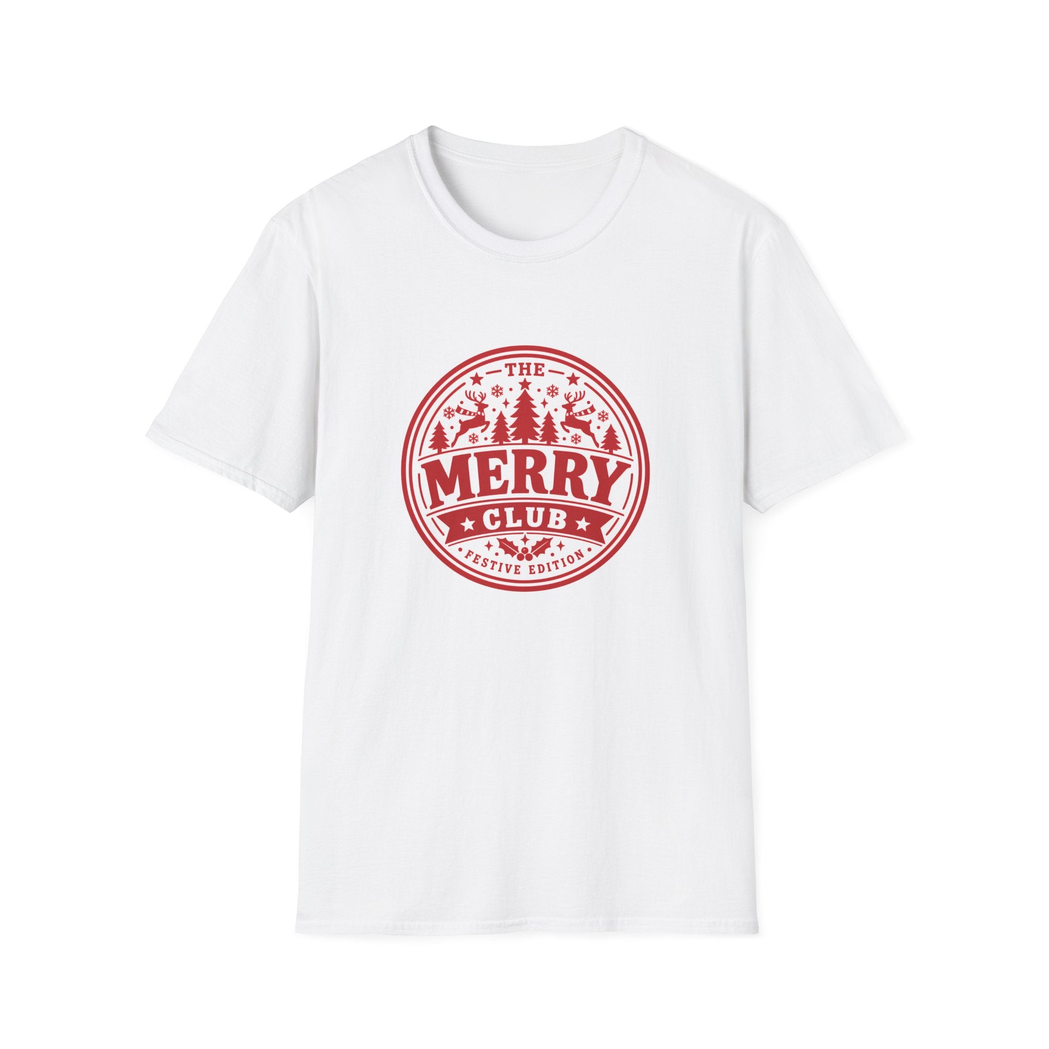 Unisex T-Shirt - The Merry Club - Christmas