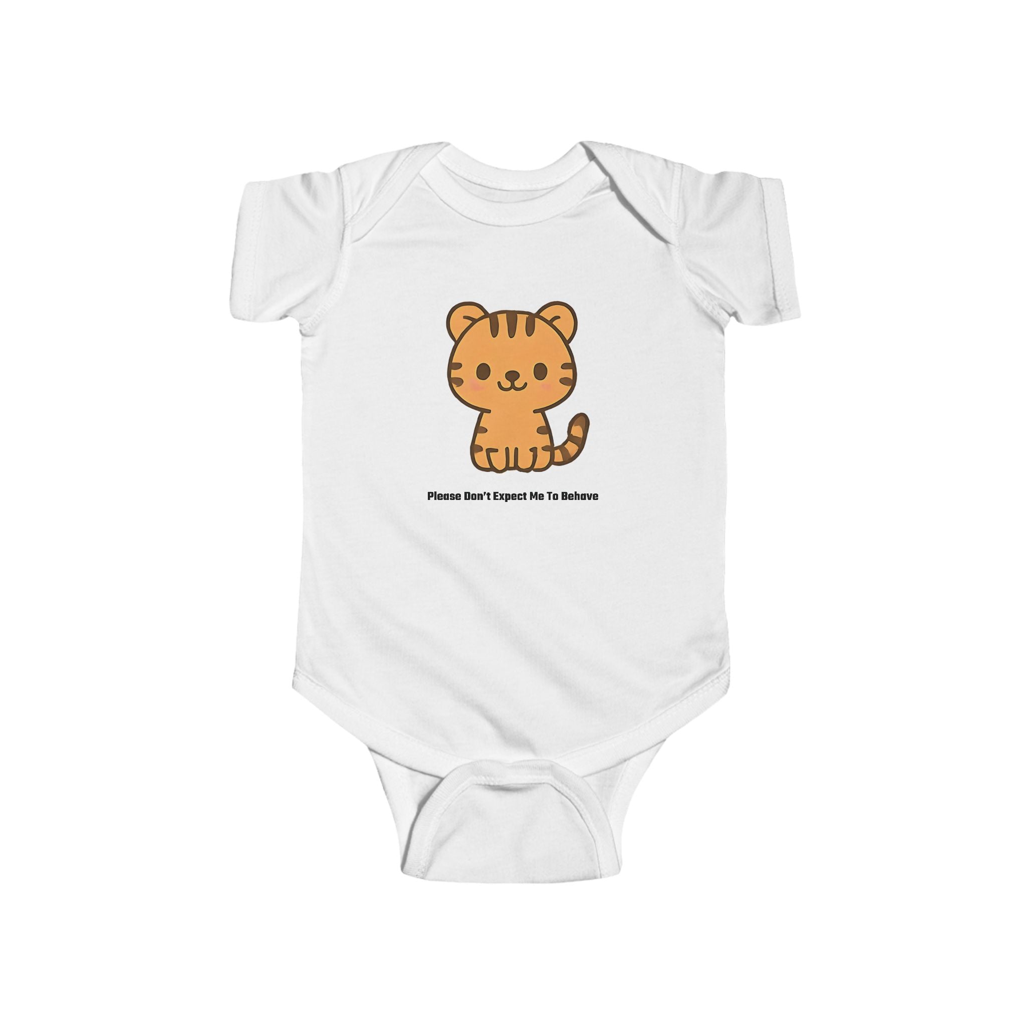 Babygrow - Please Don't Expect Me to Behave Chibi Design Onesie