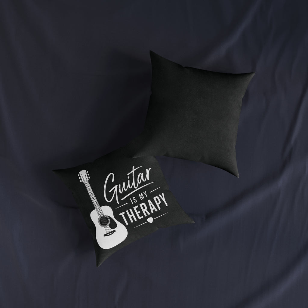 Square Cushion - Guitar Is My Therapy