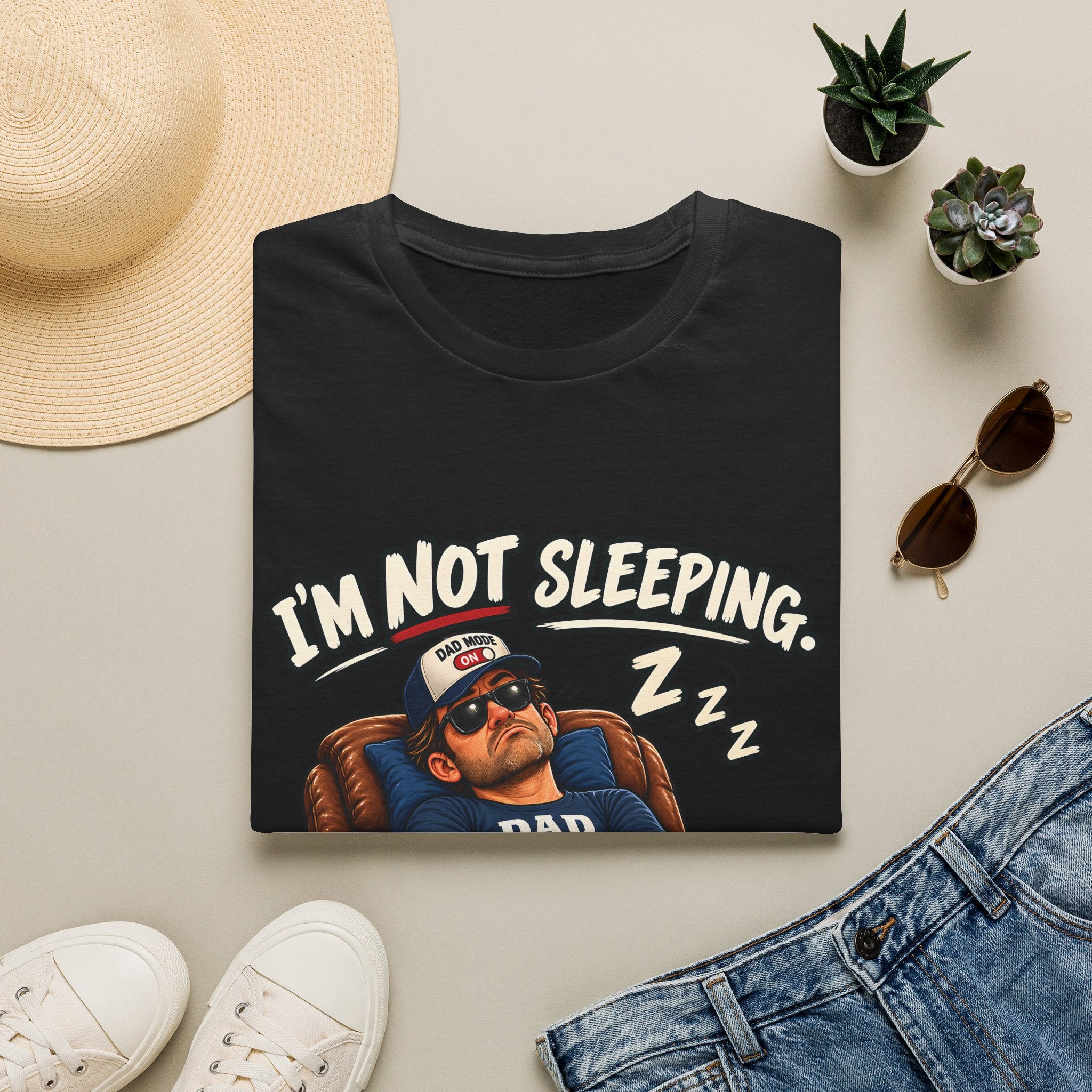 Dad T-Shirt - I'm Not Resting Im Resting My Eyes
