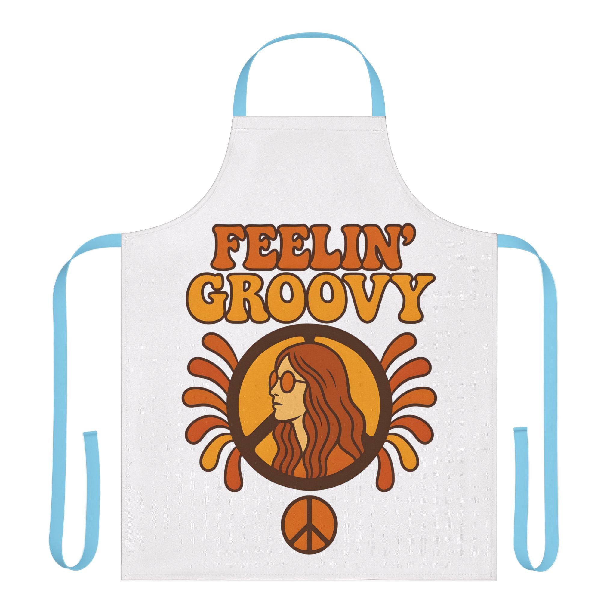 Kitchen Apron - Feelin' Groovy Design
