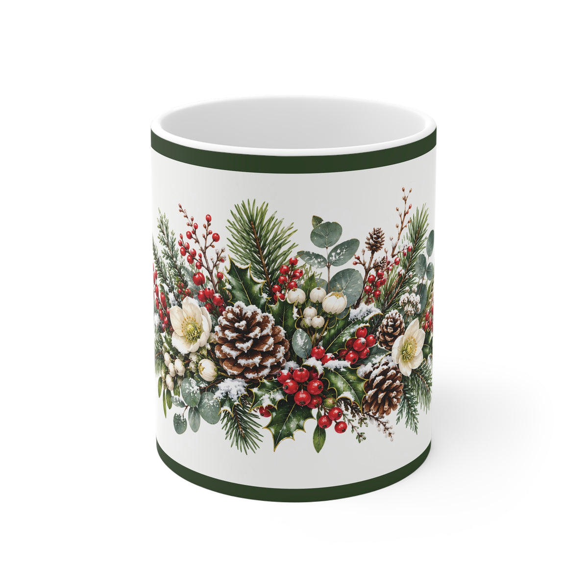 Ceramic Mug - Winter Berries Mug