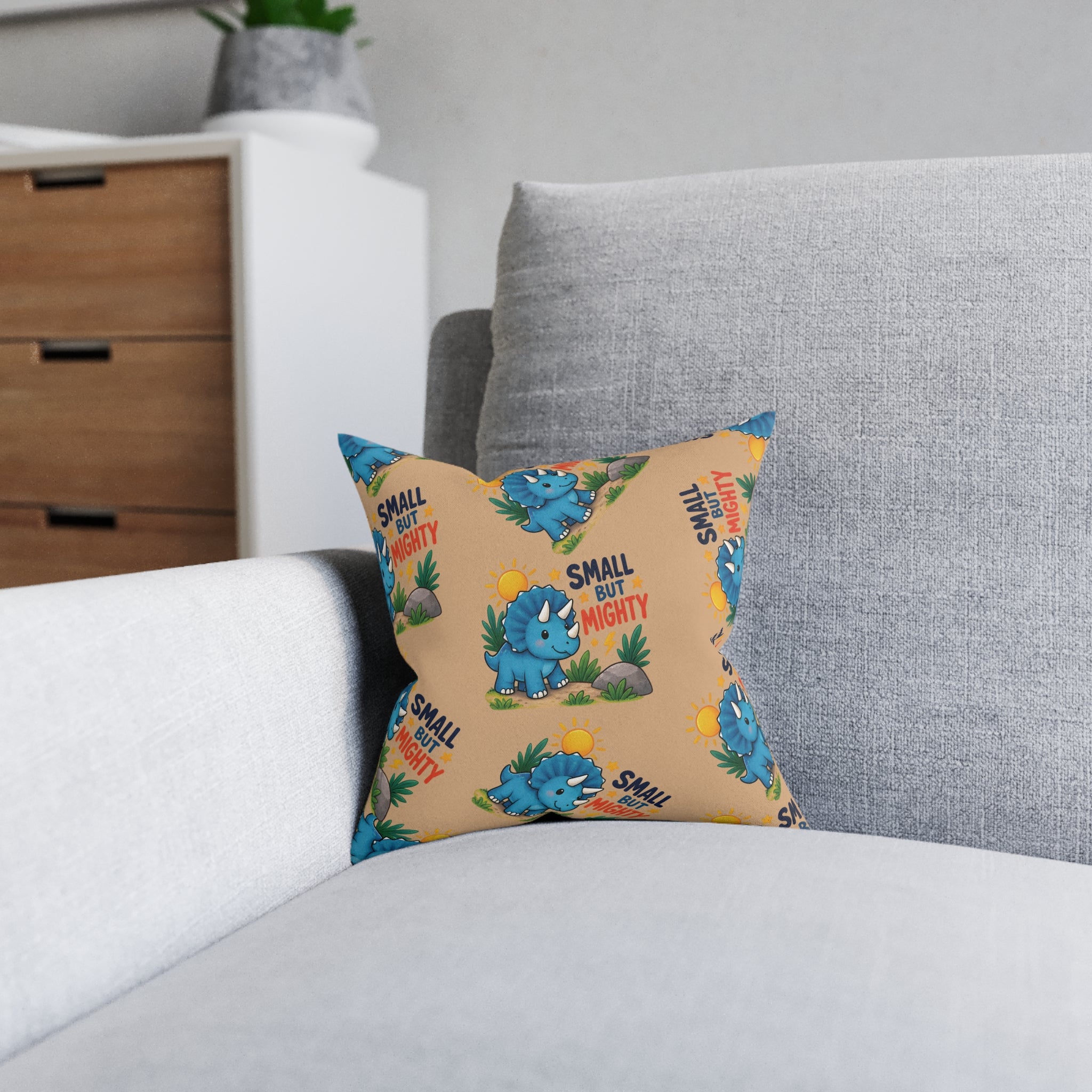 Square Cushion - Small But Mighty