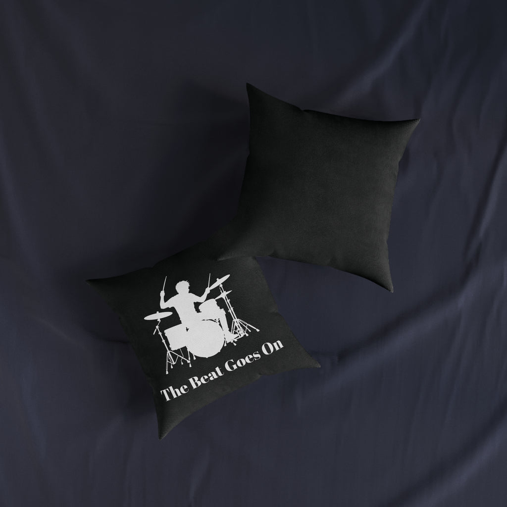 Square Cushion – The Beat Goes On | Music Lover Cushion