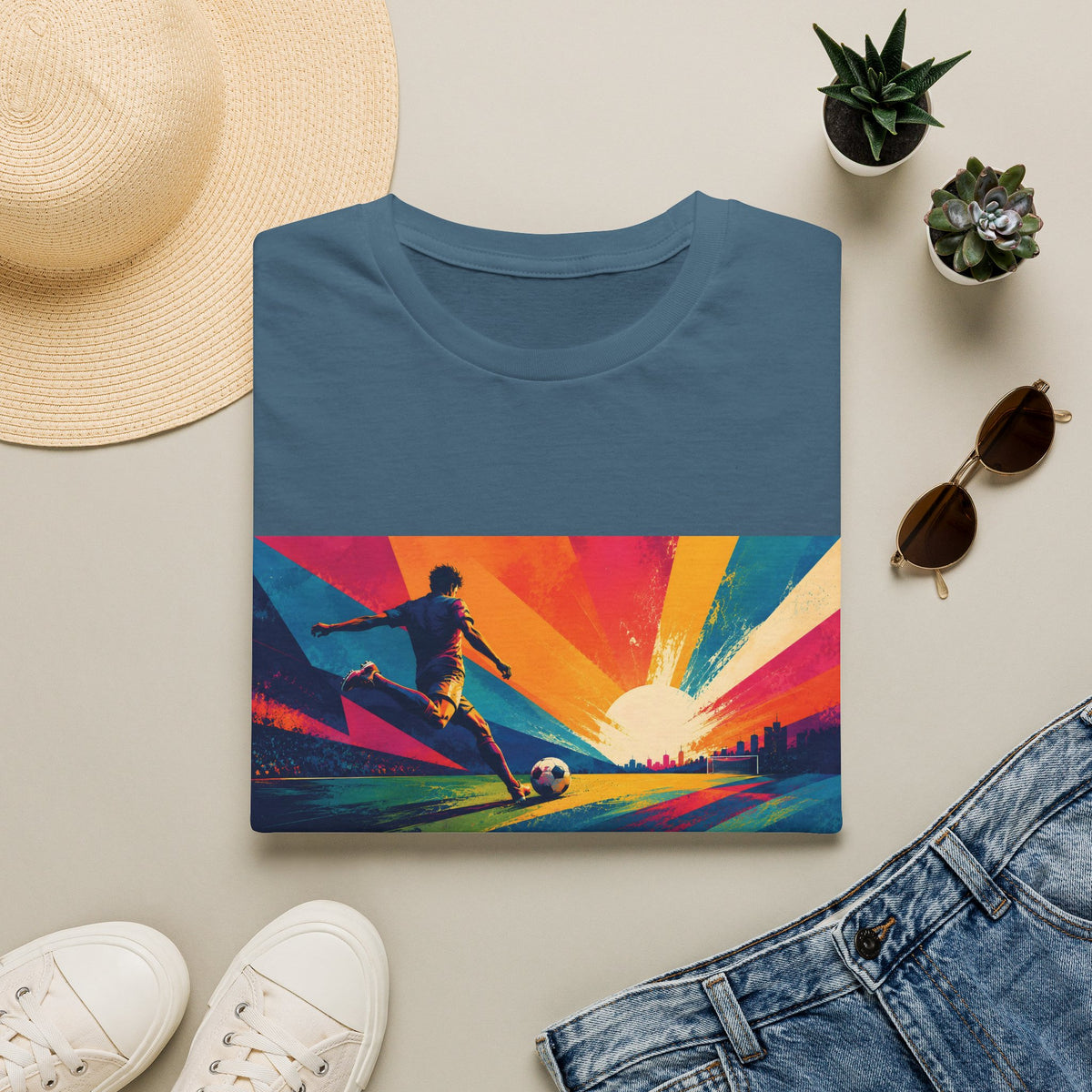 Unisex T-Shirt – Football | Vibrant Sports T-Shirt