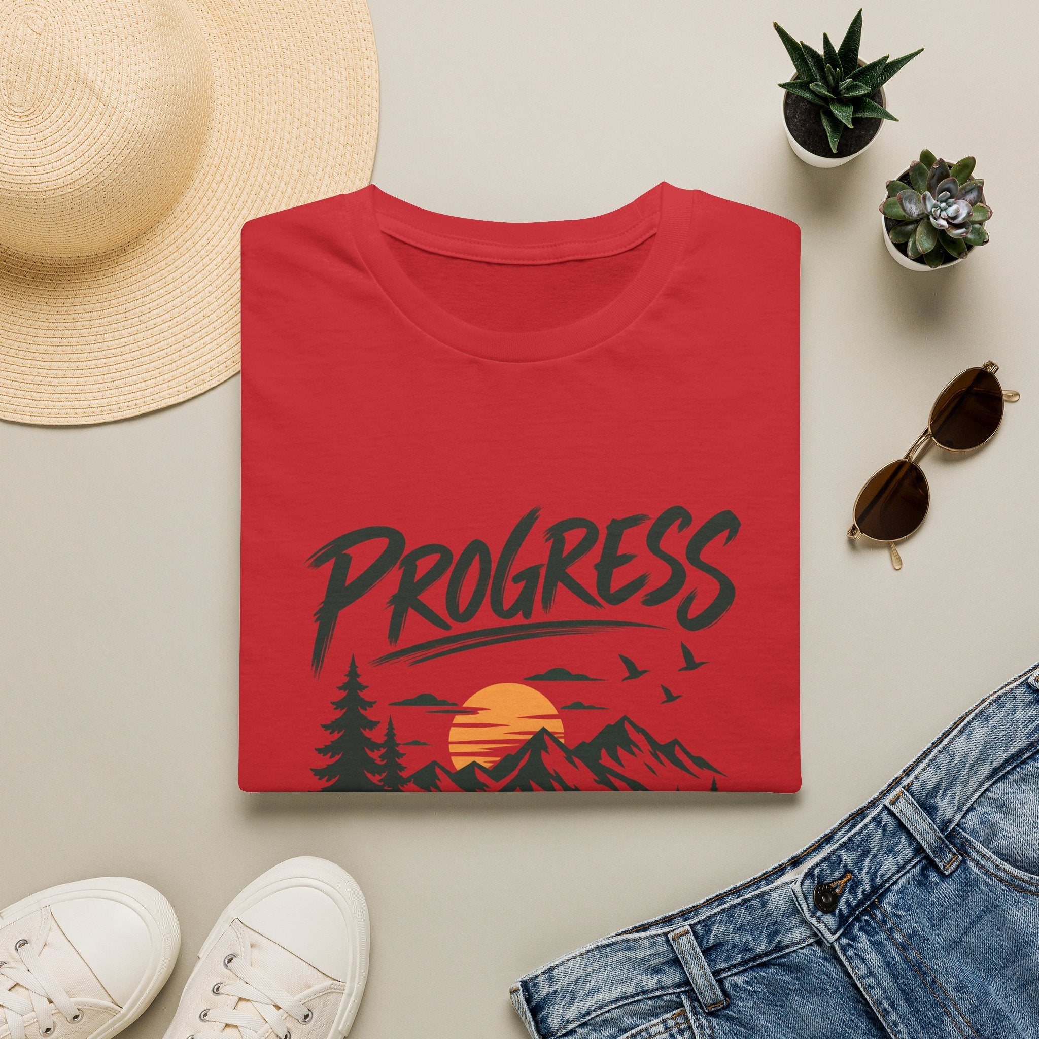 Unisex T-Shirt - Progress Not Perfection