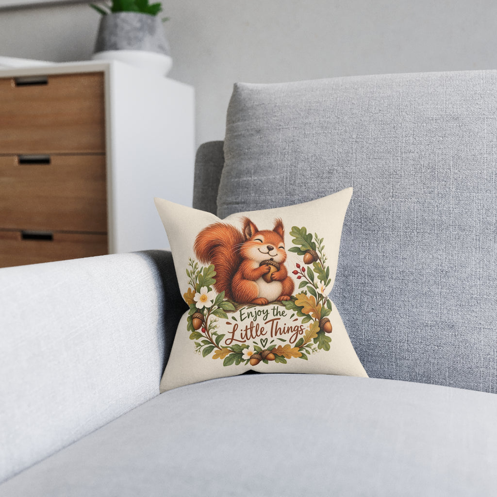 Square Cushion - Enjoy The Little Things