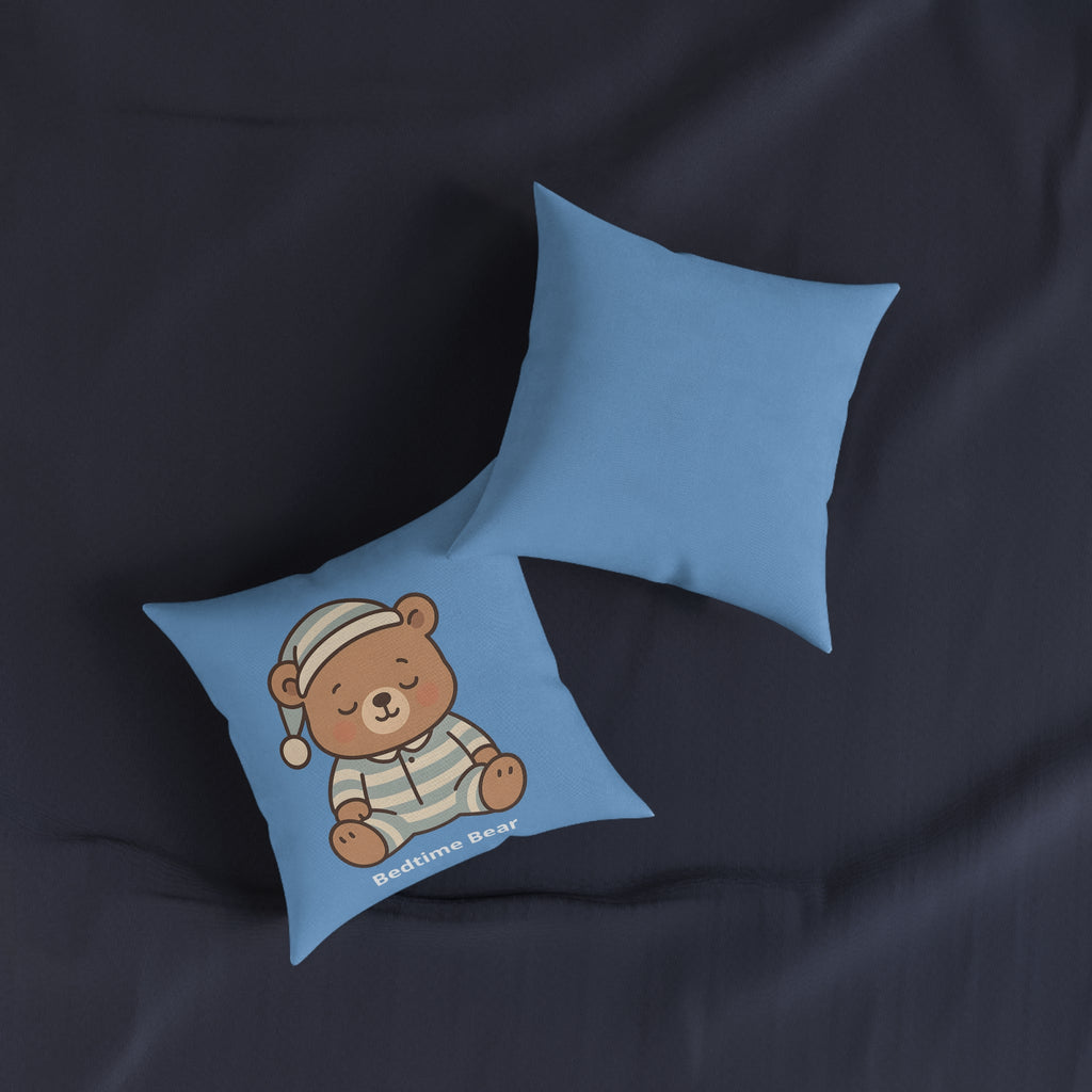 Square Cushion - Bedtime Bear Design
